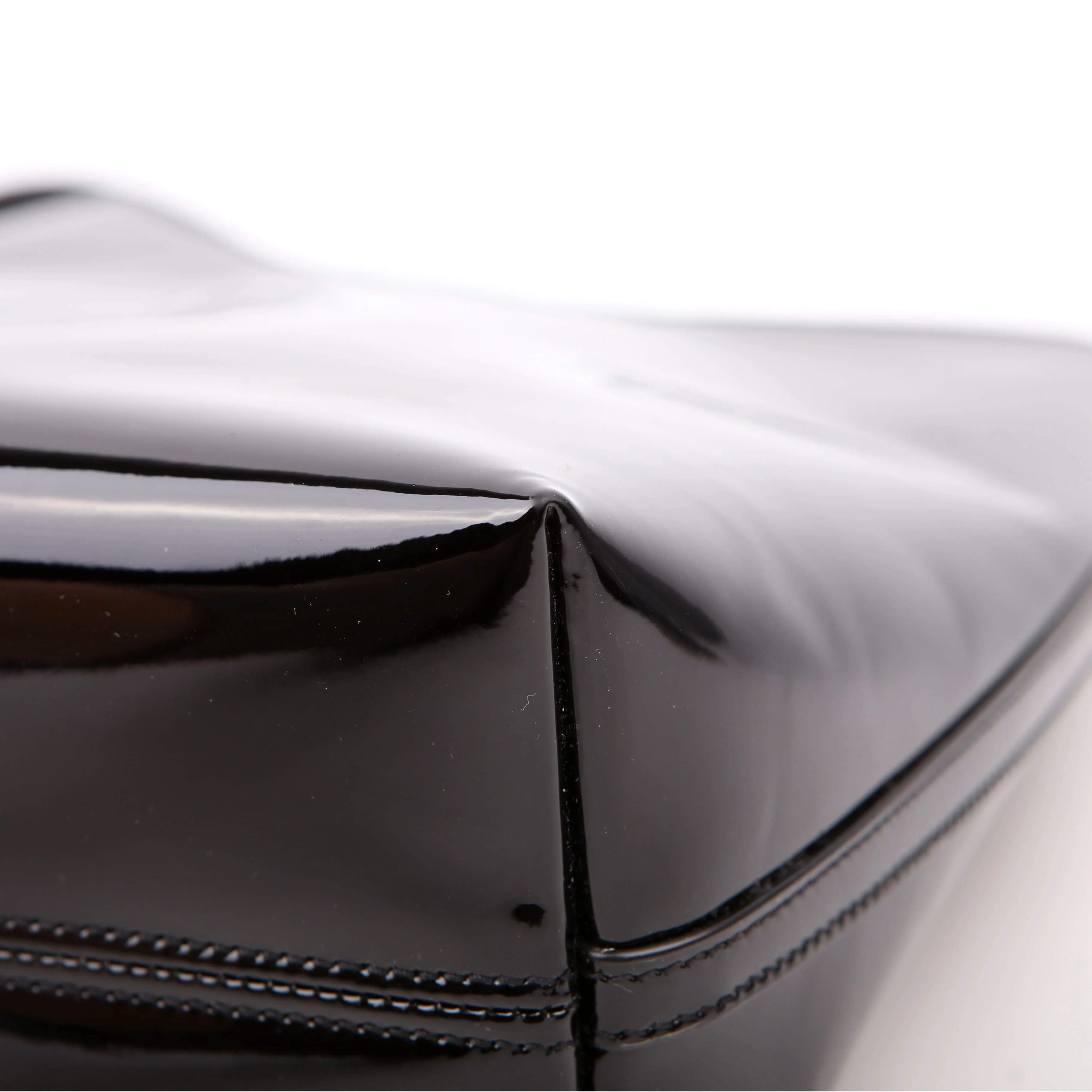 Rendez-Vous Patent Calfskin Hobo Black - Image 6