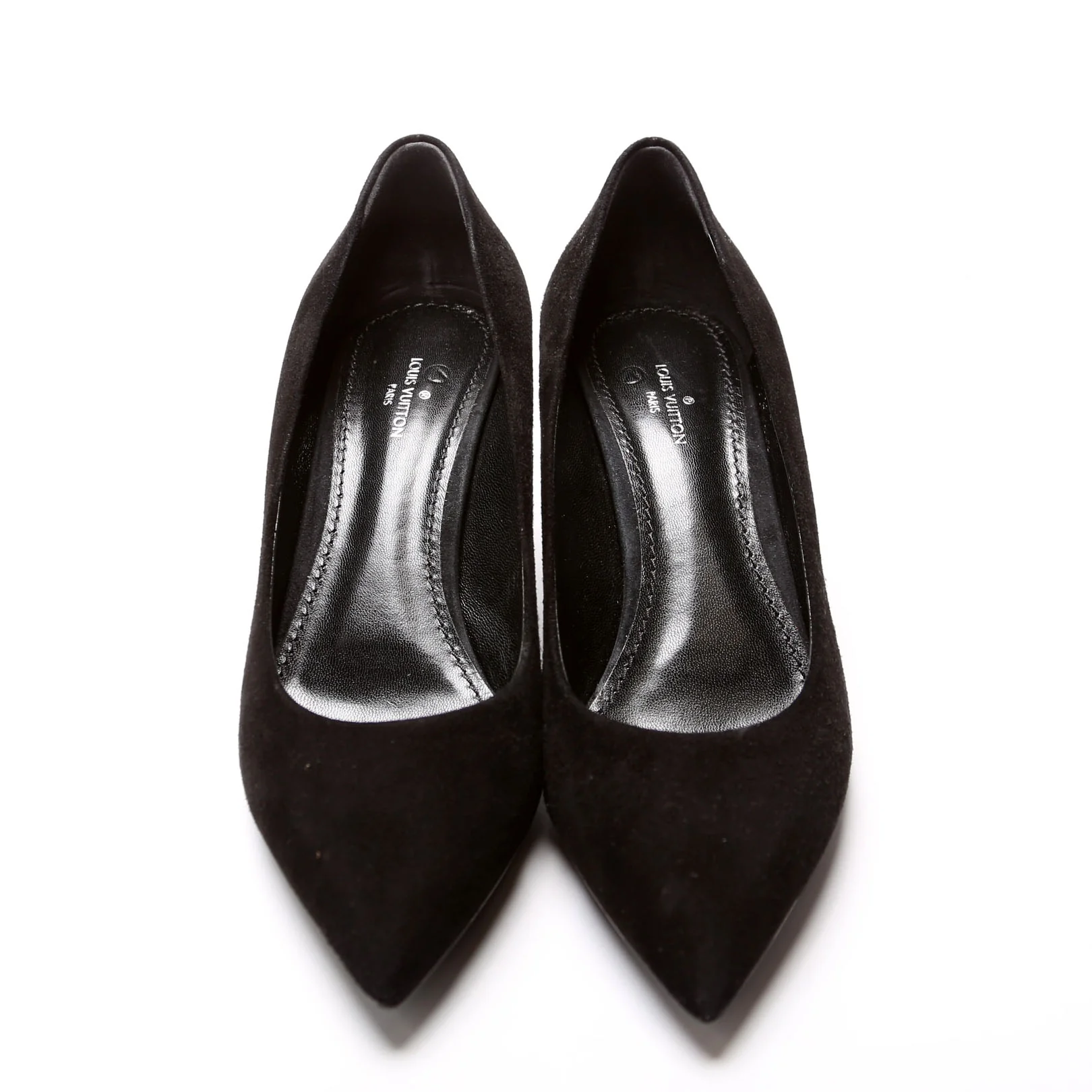 Rendez Vous Suede Pumps Size 36.5 Black - Image 2