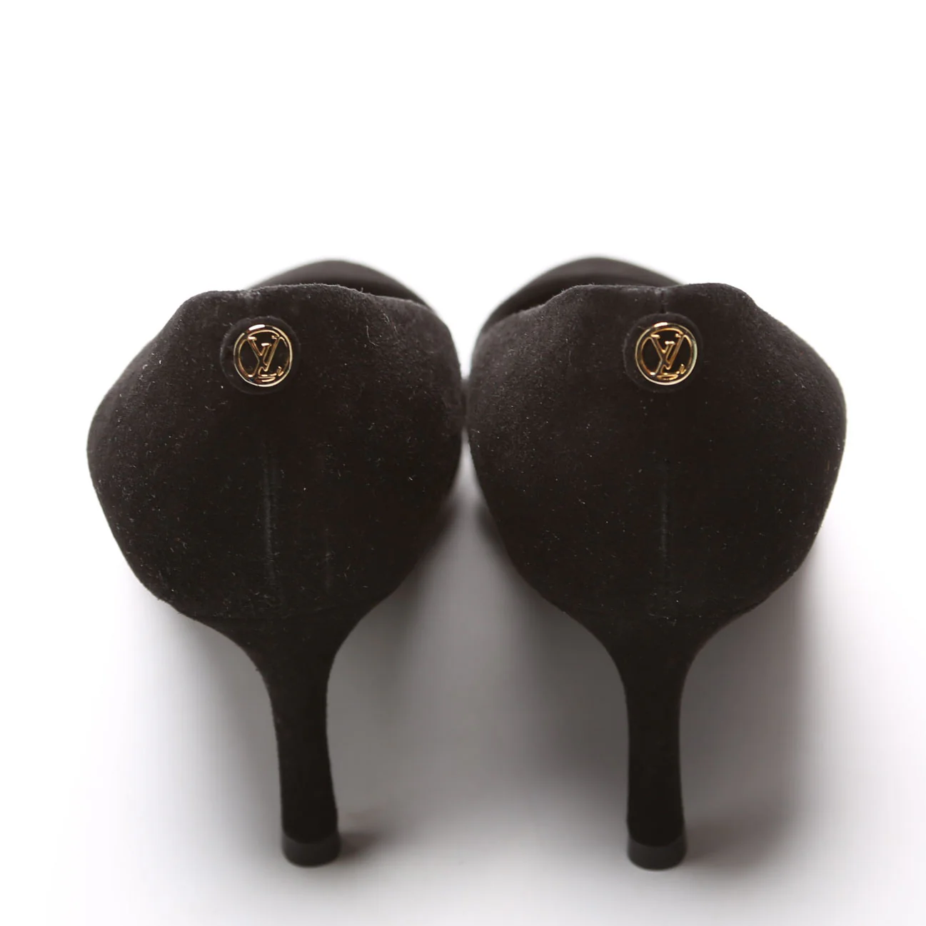 Rendez Vous Suede Pumps Size 36.5 Black - Image 4