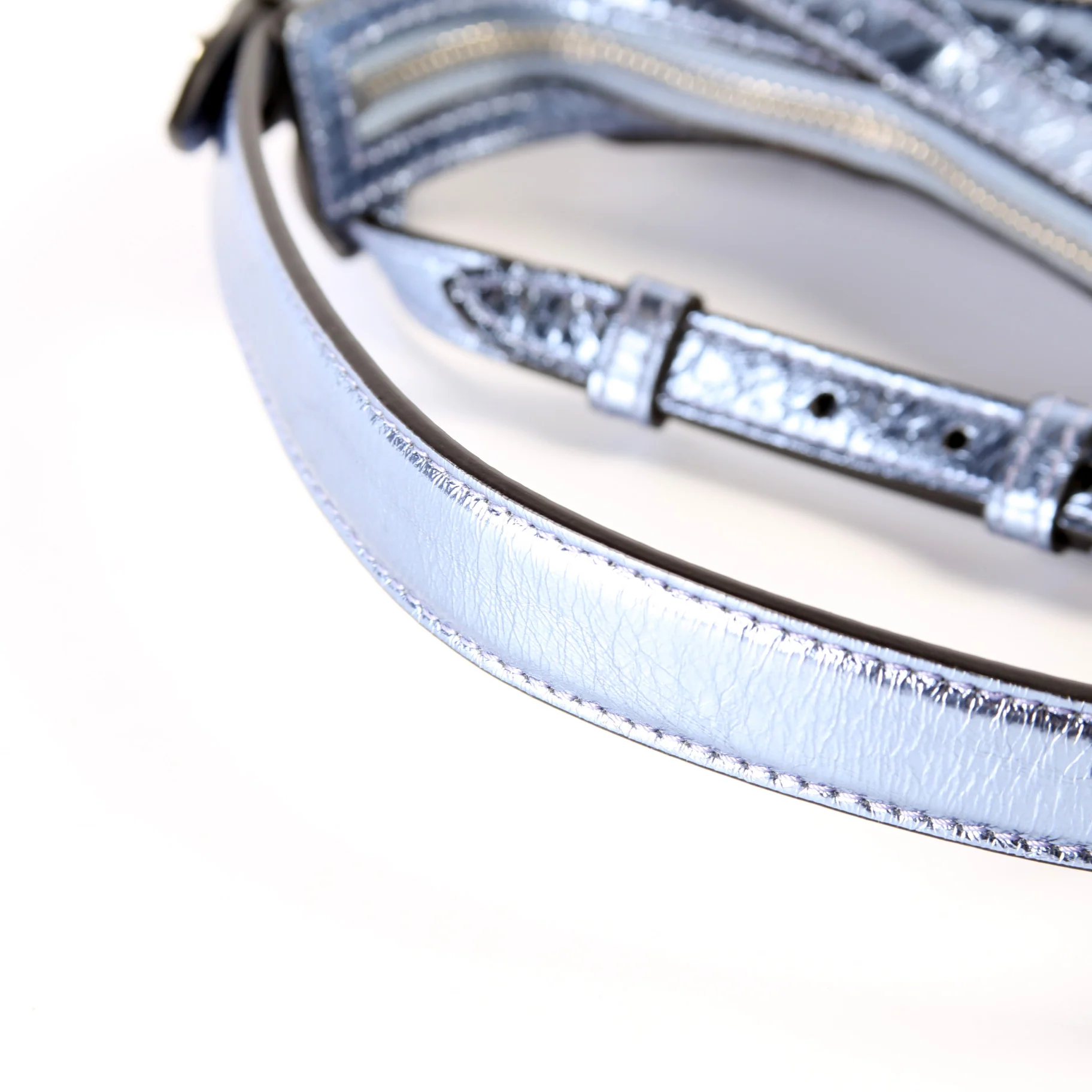 Repeat Mini Hobo Metallic Leather - Image 8