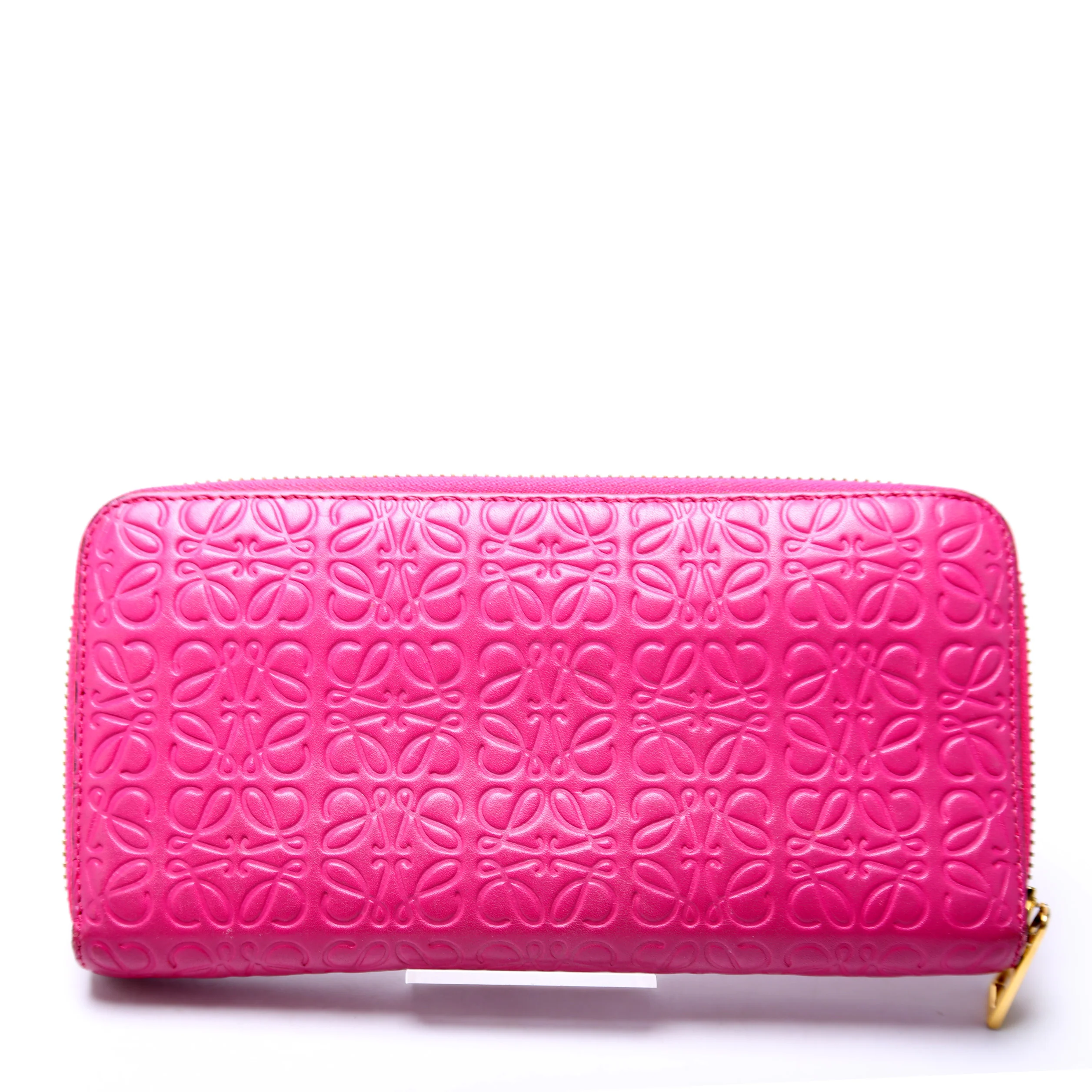 repeat Monogram Leather Zip Around Wallet - Image 3