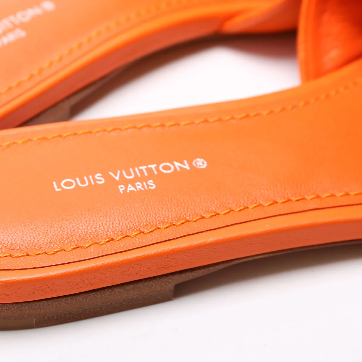 Revival Flat Mules Size 35 Orange - Image 5