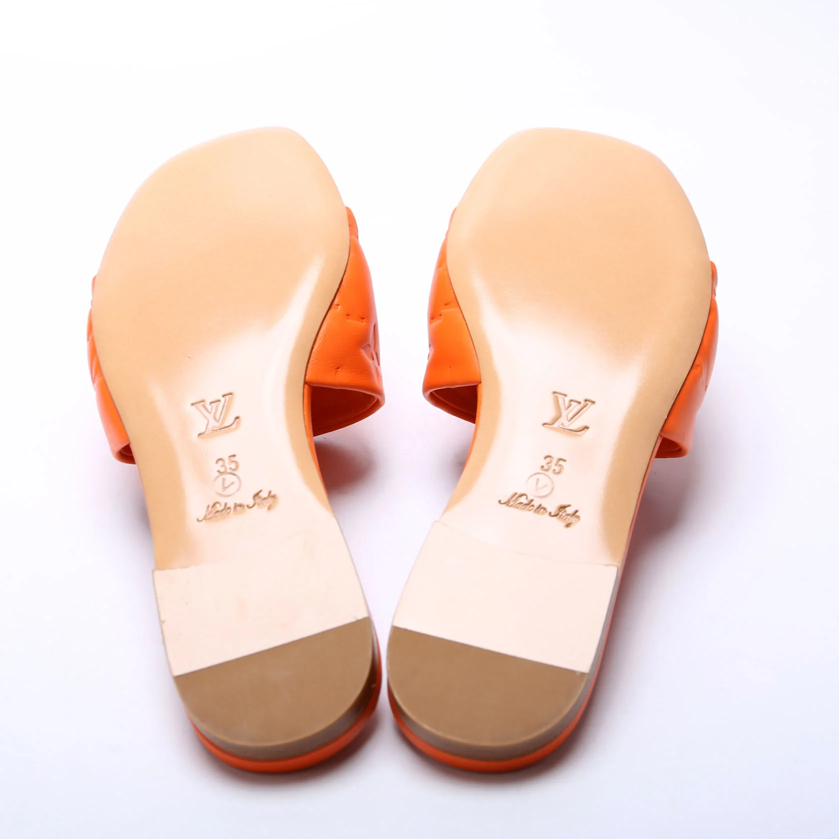 Revival Flat Mules Size 35 Orange - Image 7