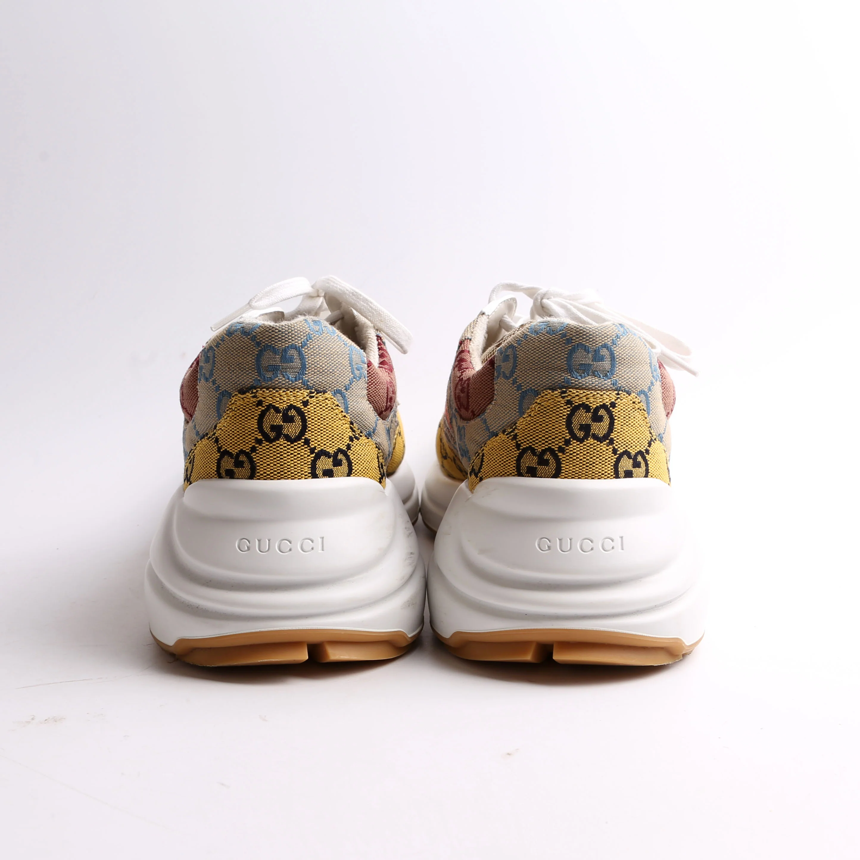 Rhyton Mixed GG Sneakers Men Size 10 (W 42) - Image 3