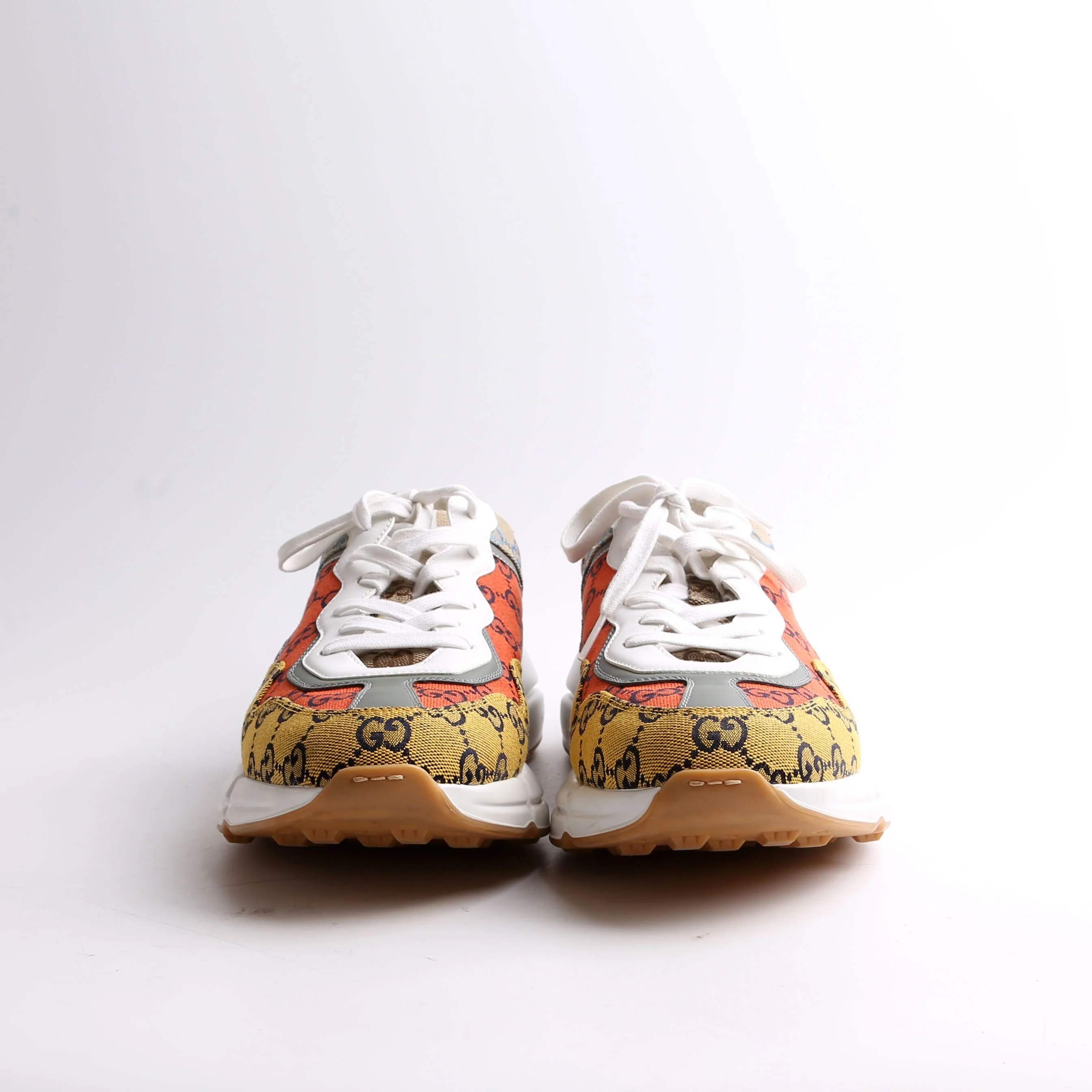 Rhyton Mixed GG Sneakers Men Size 10 (W 42) - Image 6