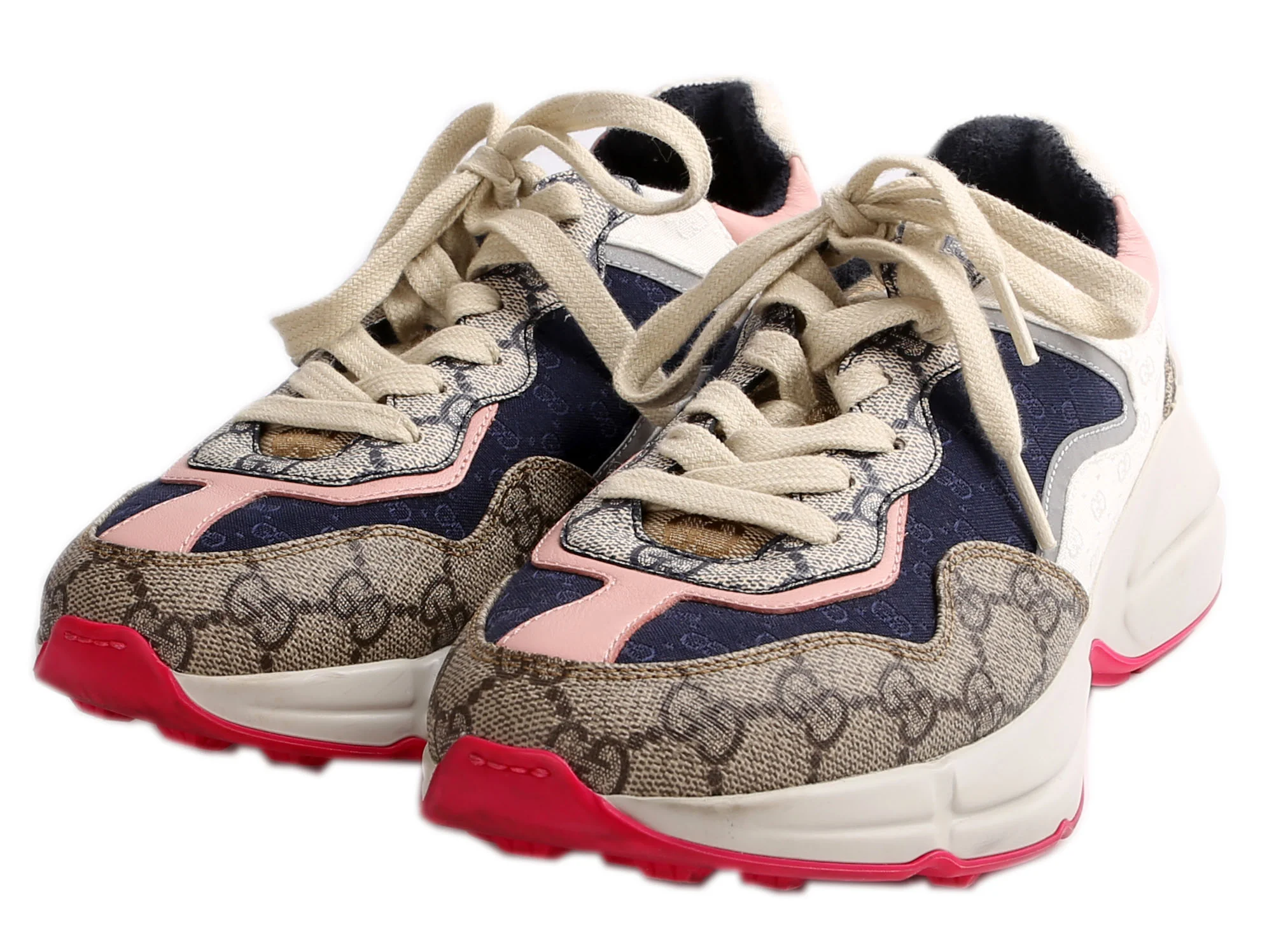 Rhyton Mixed Media Sneakers Size 38