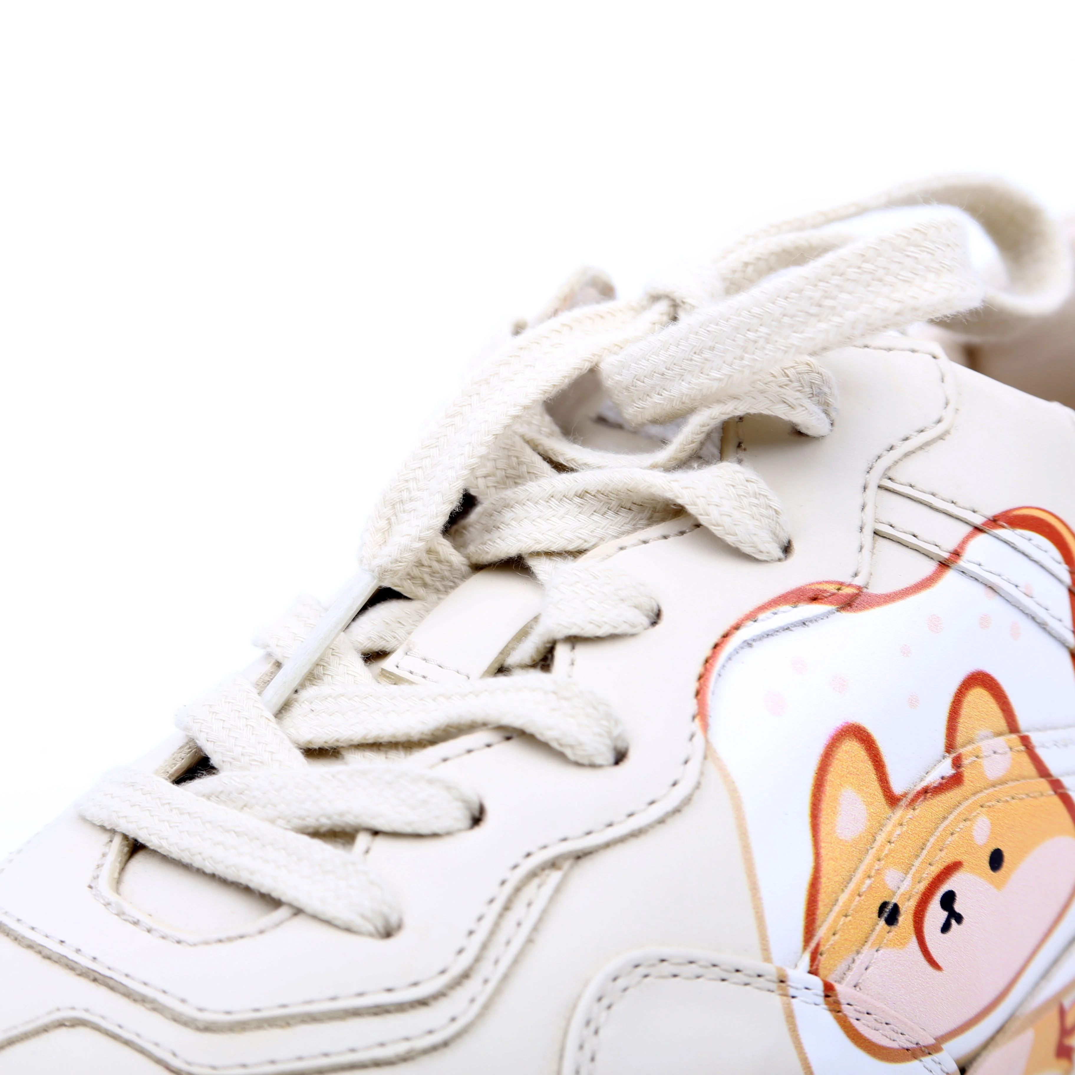 Rhyton Sneakers Animal Print Size 36 Cream - Image 10