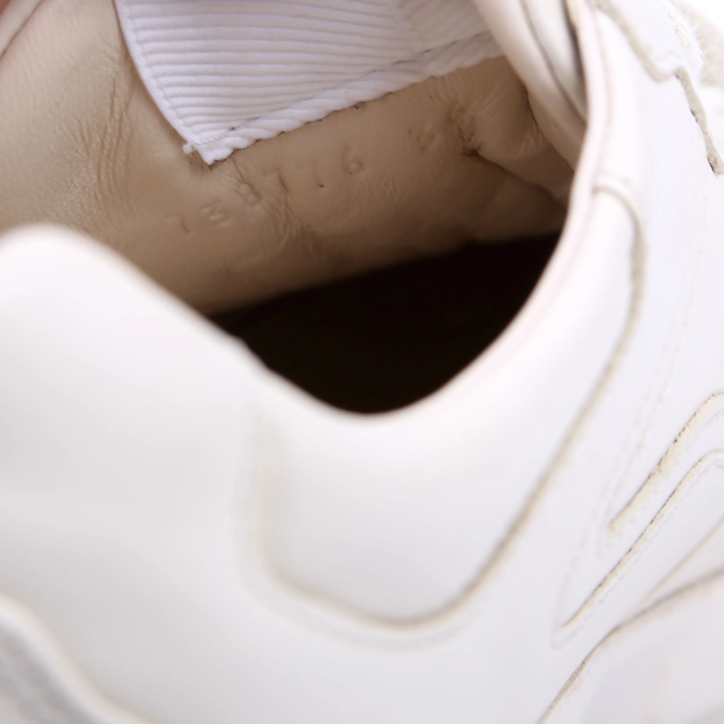 Rhyton Sneakers Animal Print Size 36 Cream - Image 8