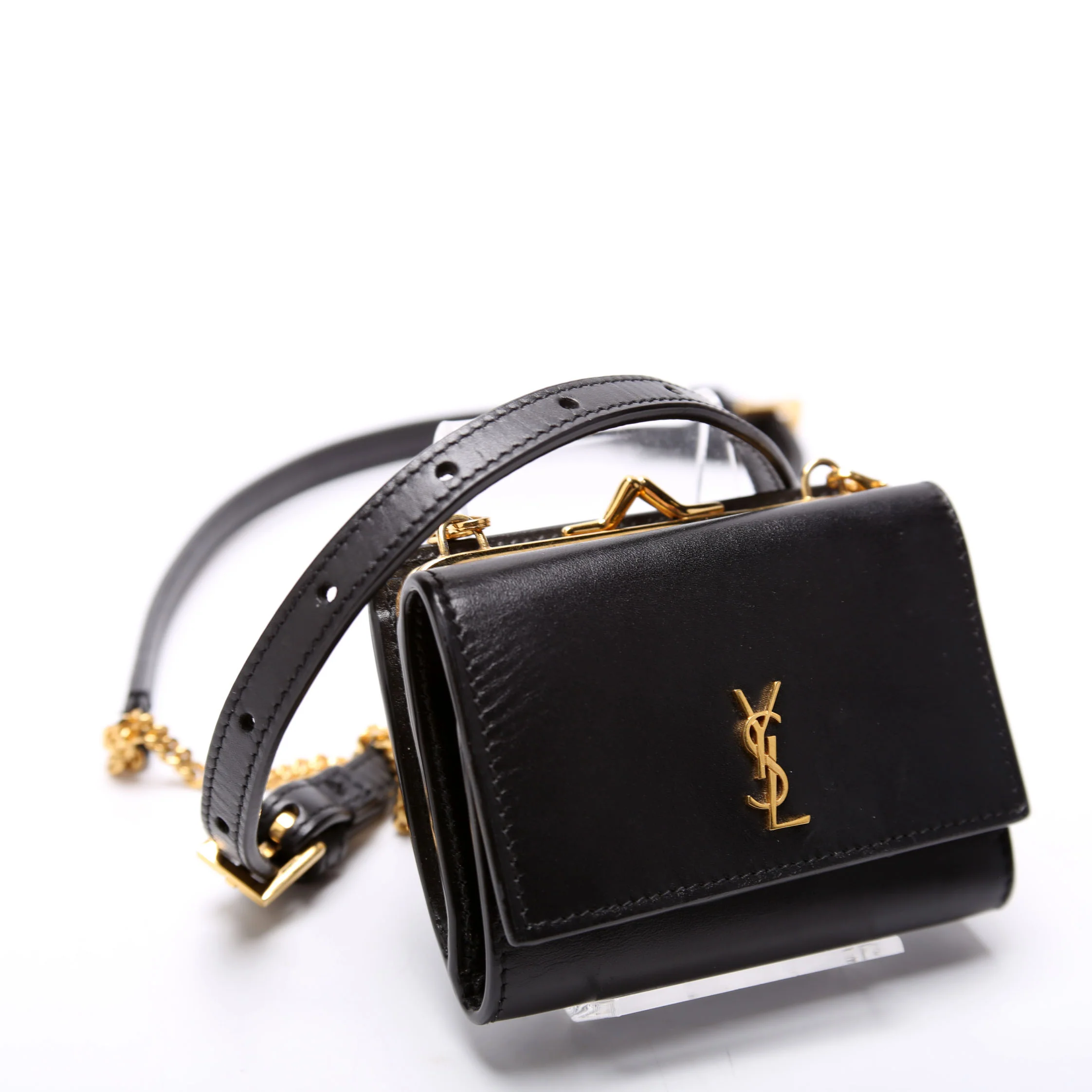 Rider Smooth Calfskin Belt Bag 660786 Black - Image 2