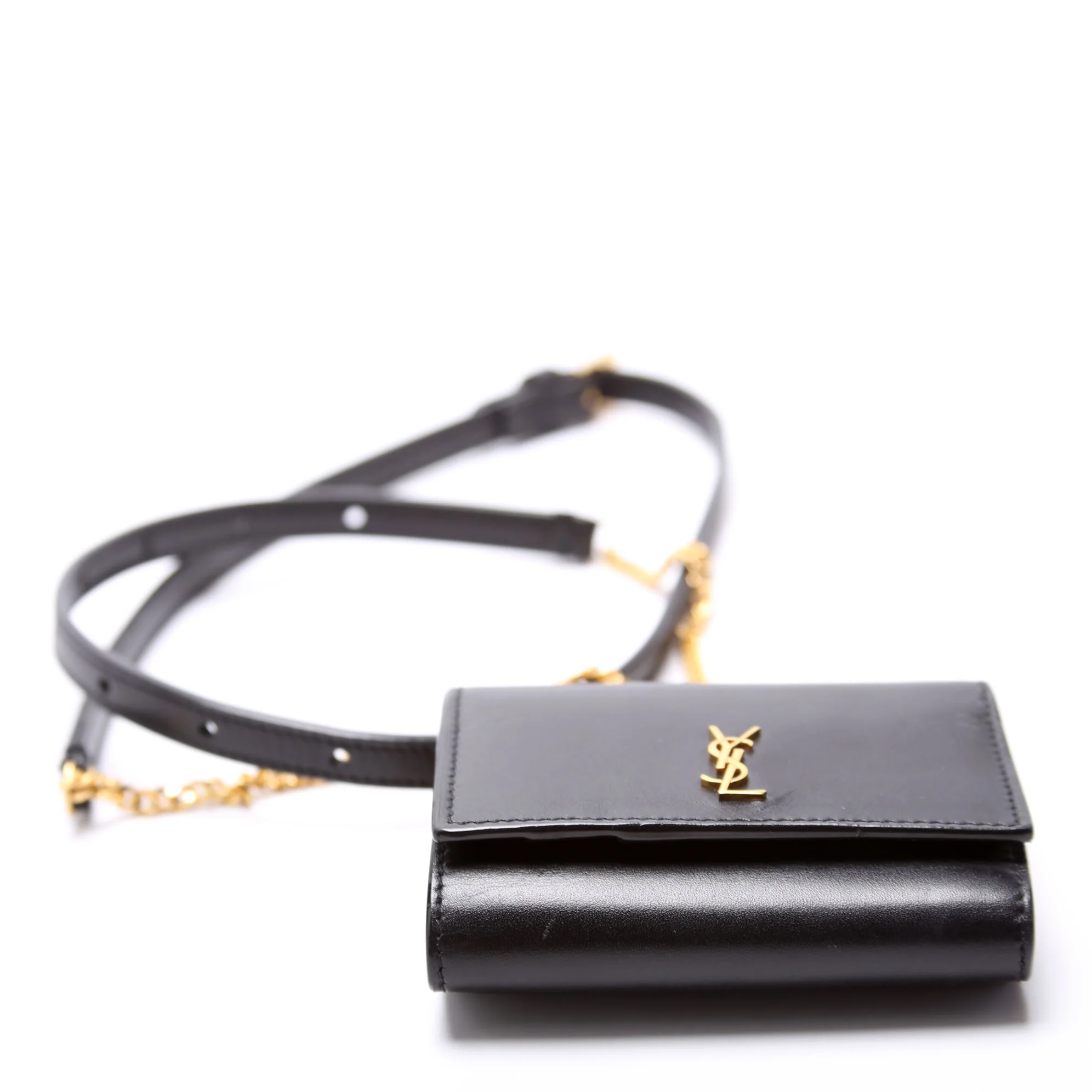 Rider Smooth Calfskin Belt Bag 660786 Black - Image 4