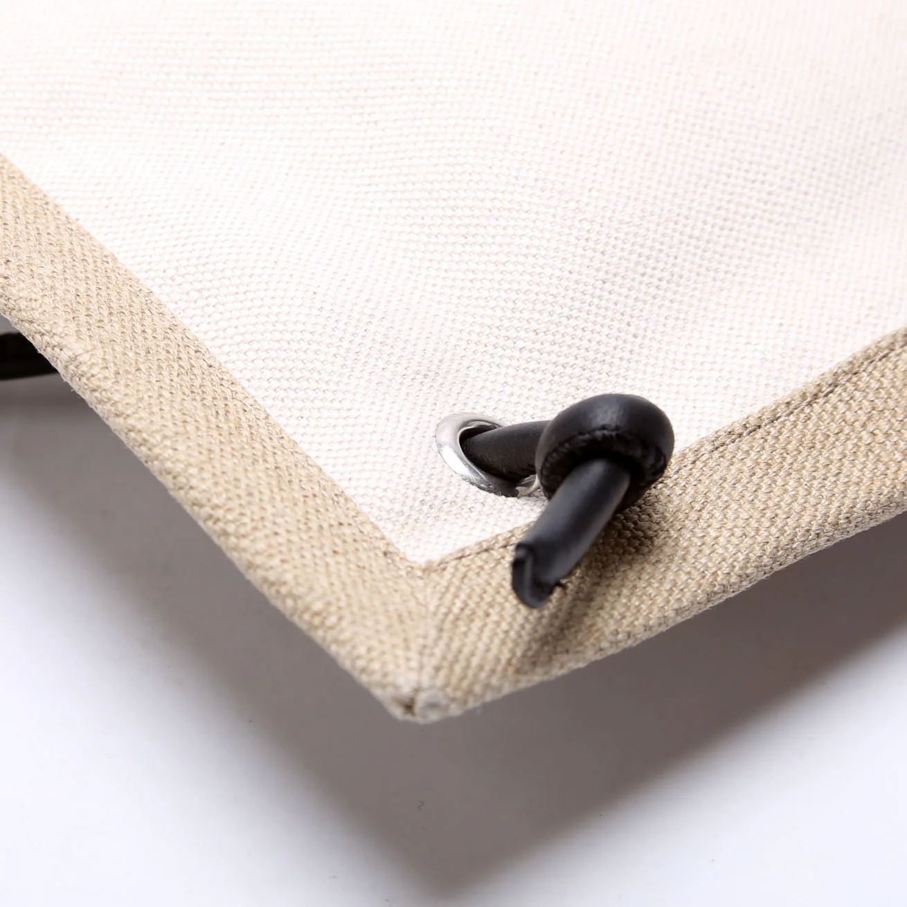 Rive Gauche Backpack Linen/Calfskin - Image 5