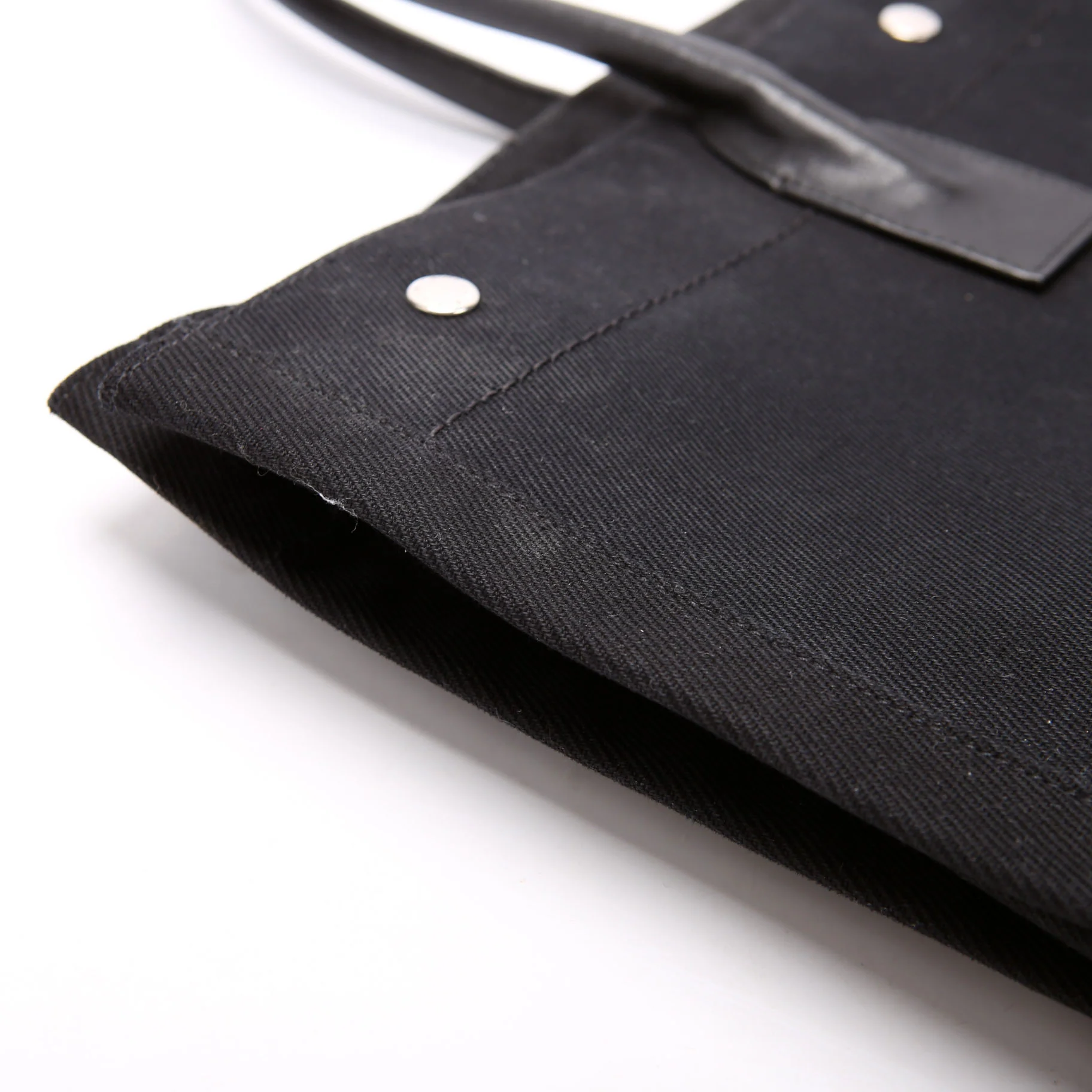 Rive Gauche Canvas Tote Bag 499290 Black - Image 6