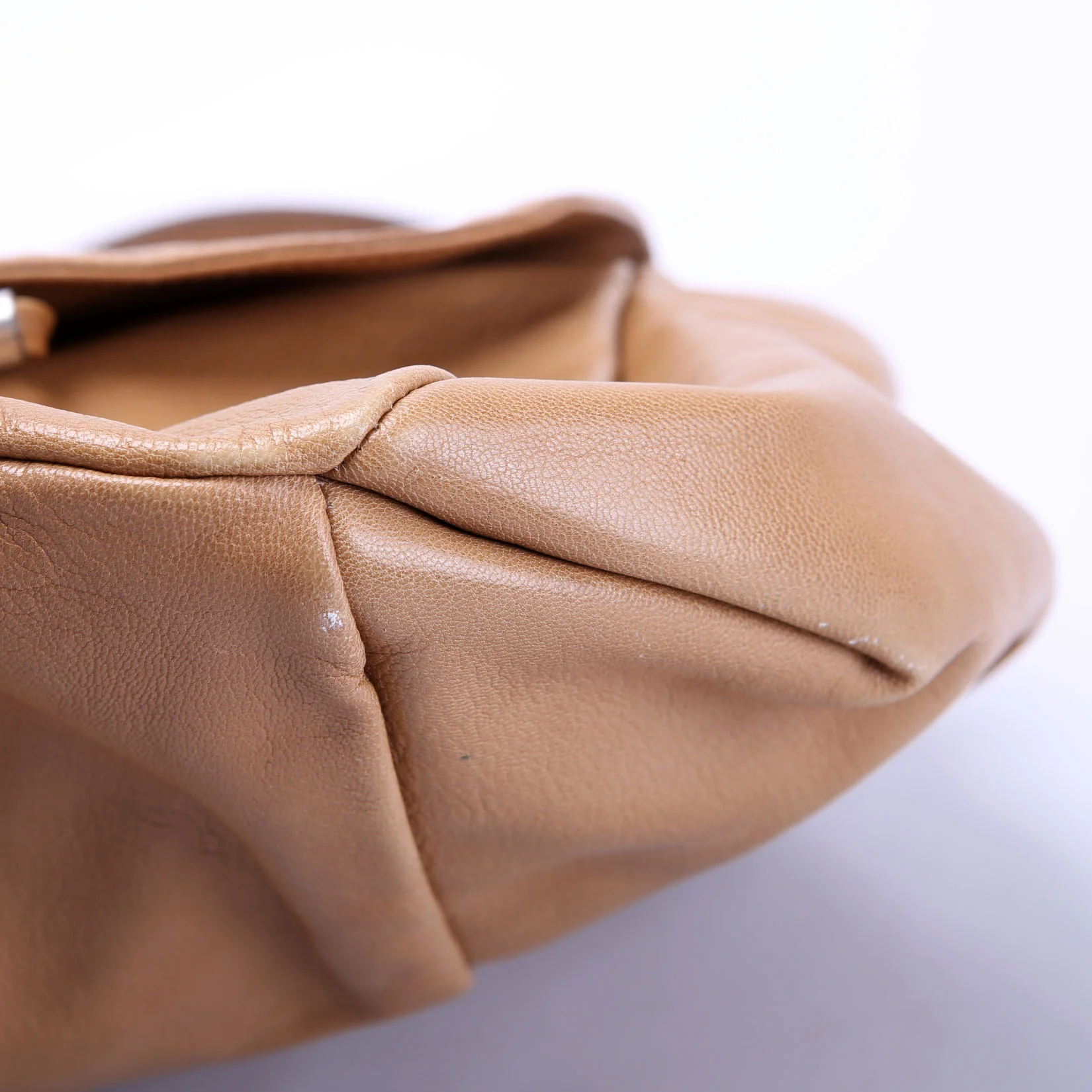 Rive Gauche Shoulder Bag Vintage Brown - Image 8