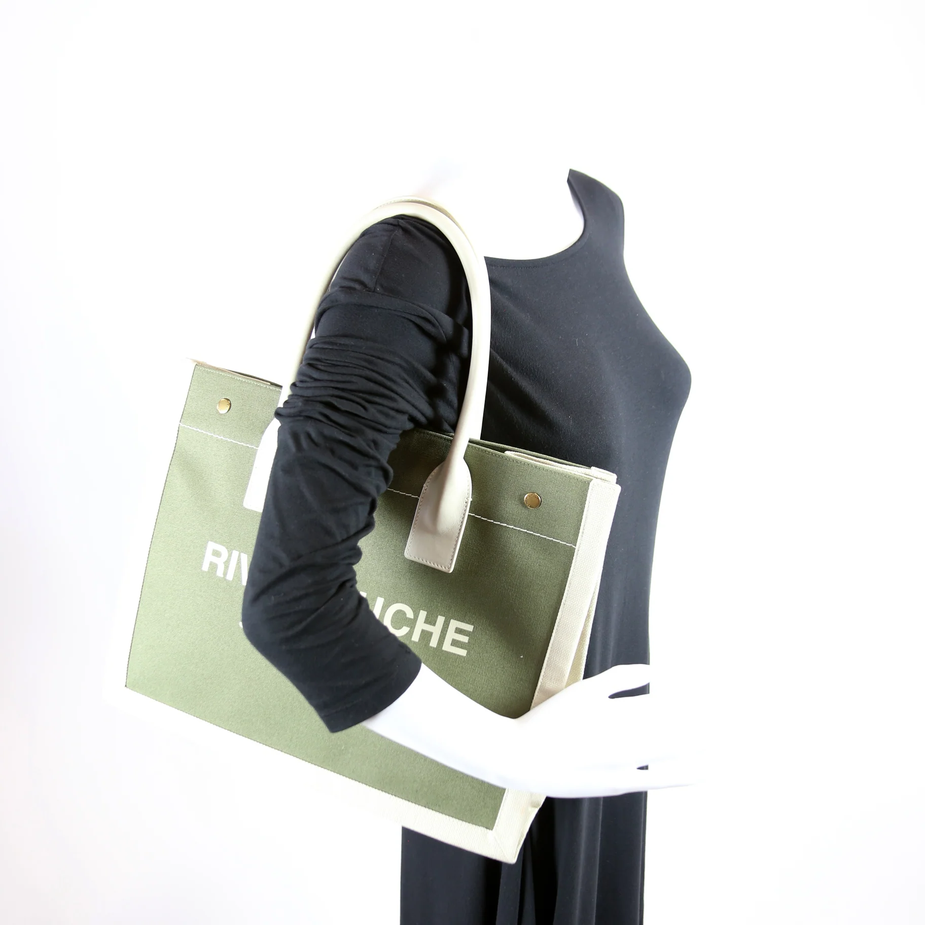 Rive Gauche Tote Bag Small 617481 - Image 9