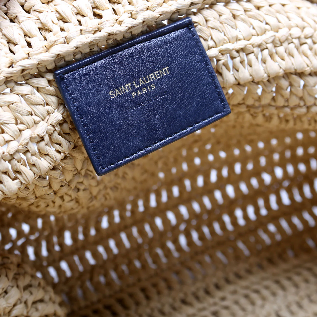Rive Gauche Tote Raffia - Image 8