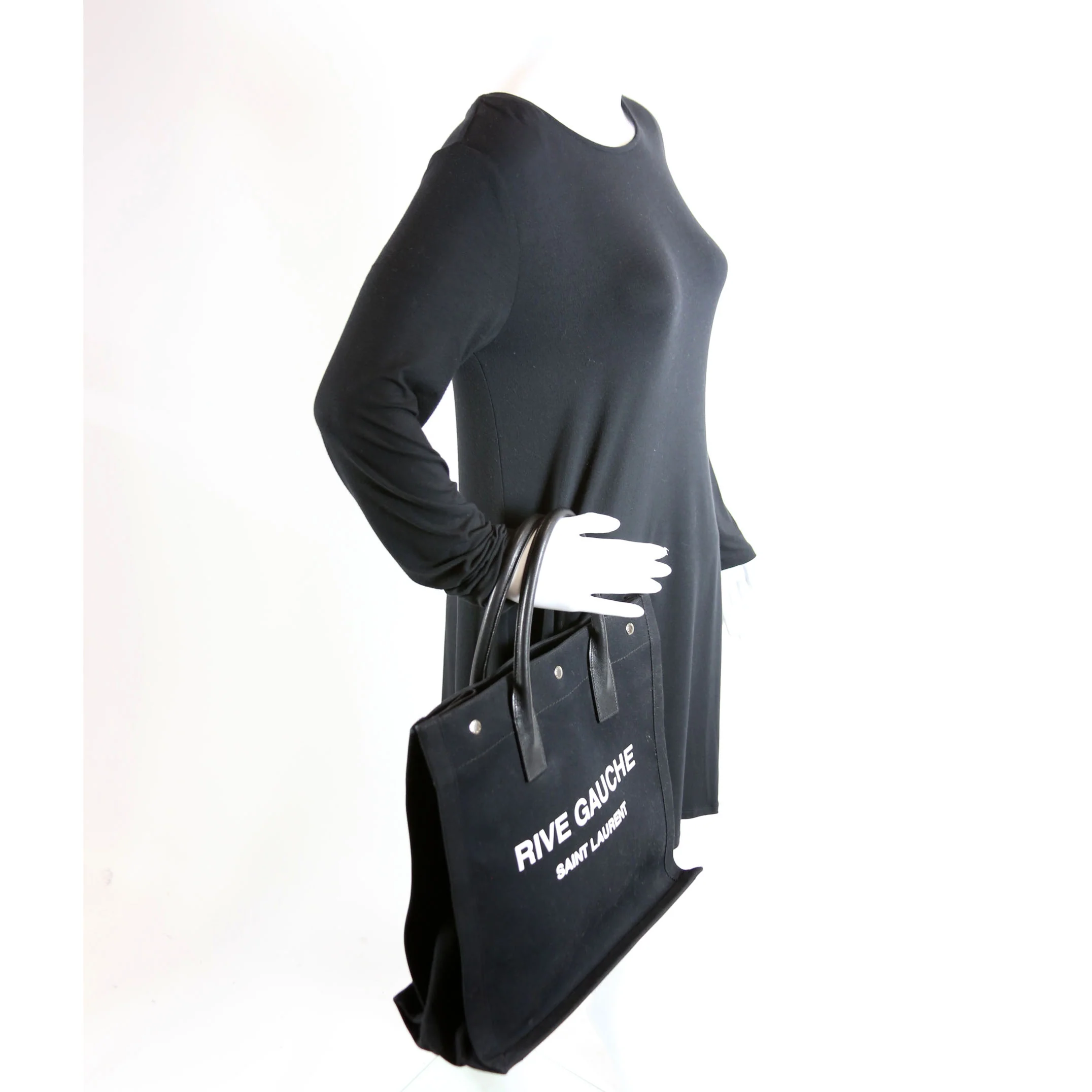 Rive Gauche Vertical Tote Bag 631682 - Image 9