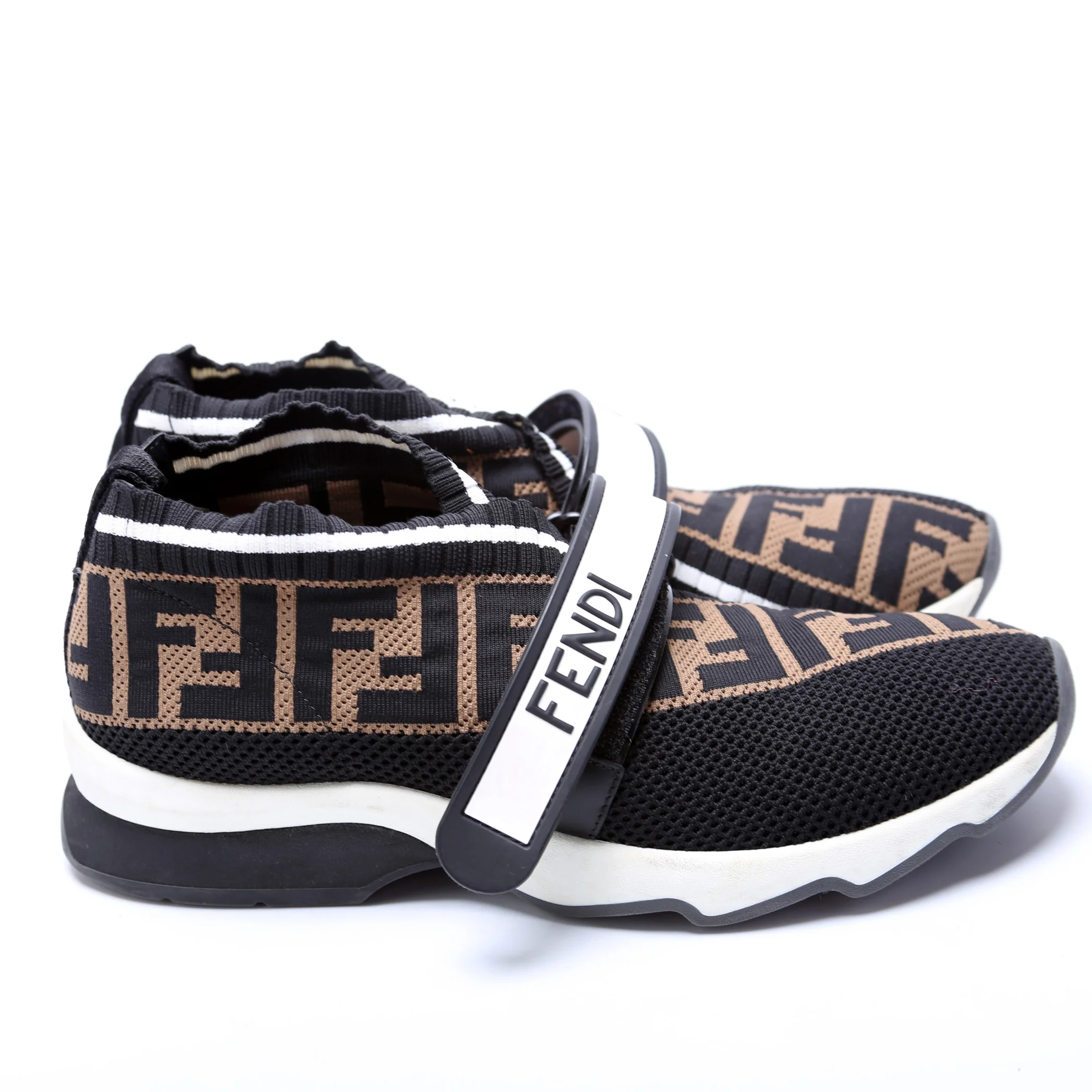 Rockoko Stretch Fabric Sneakers Size 37 - Image 3