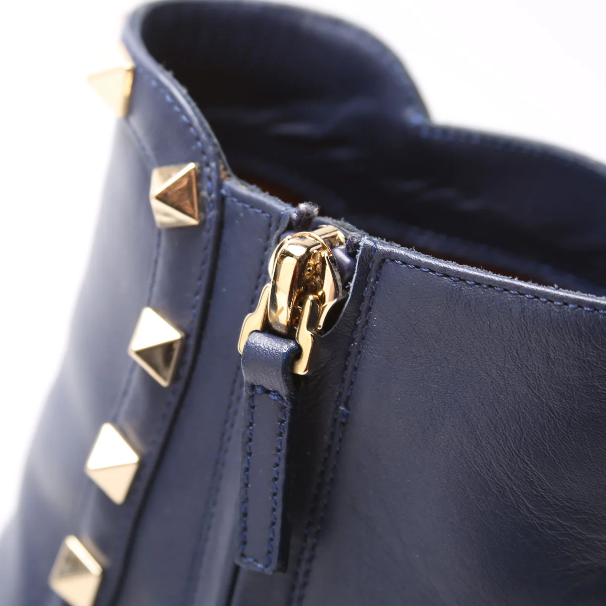 Rockstud Ankle Boots Size 37 Blue - Image 7