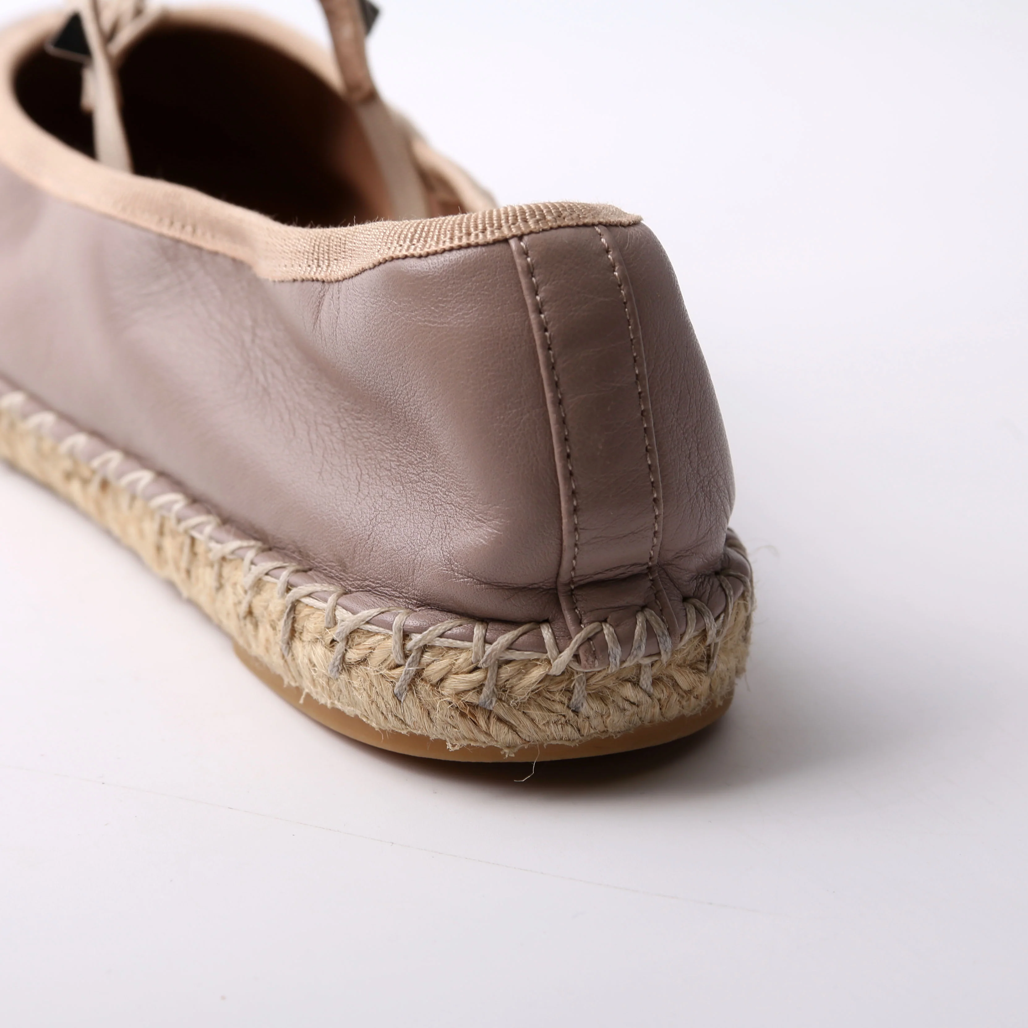 Rockstud Ballerina Espadrilles Size 38 Lavender - Image 11