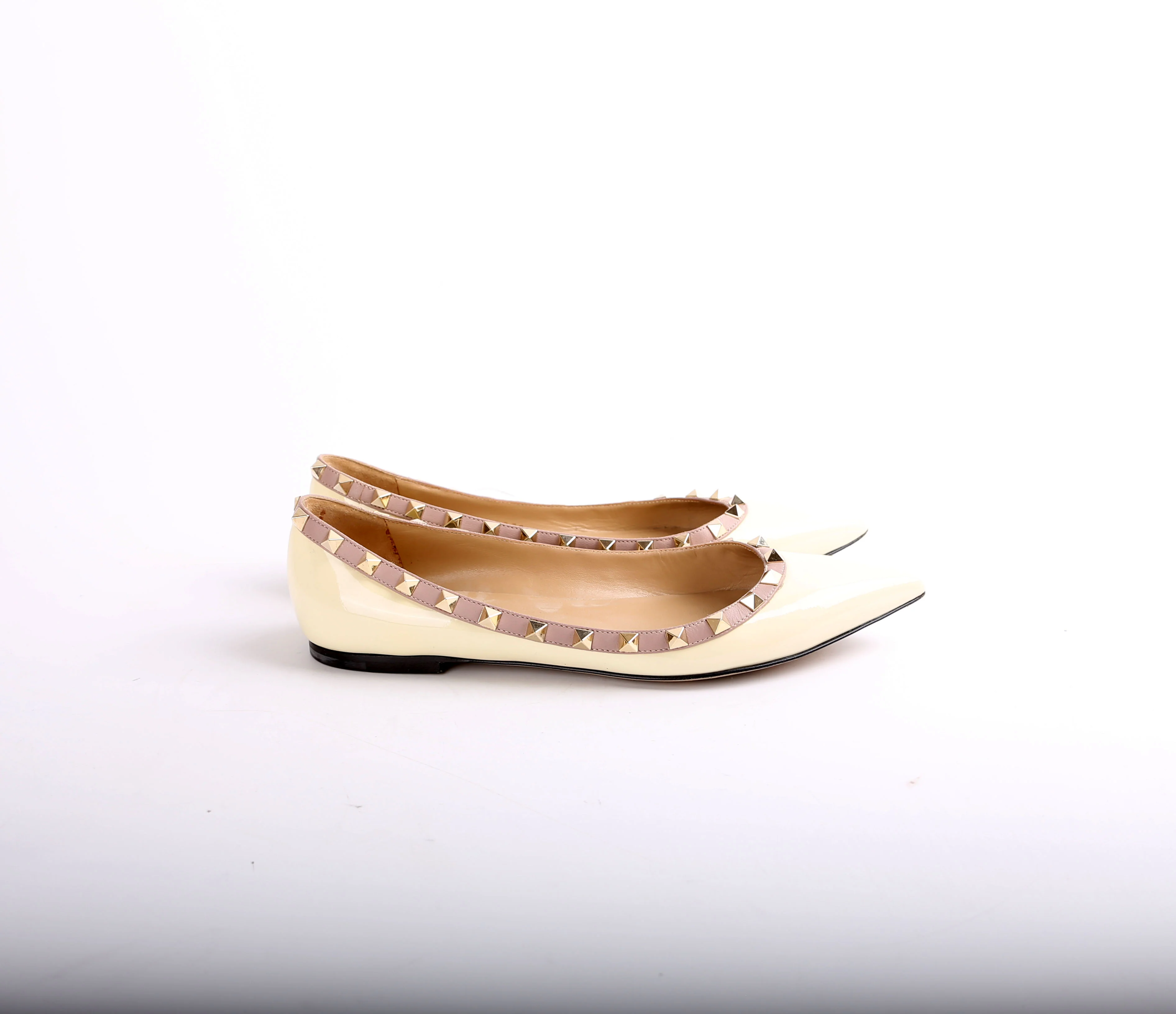 Rockstud Ballet Flats Size 39 - Image 3