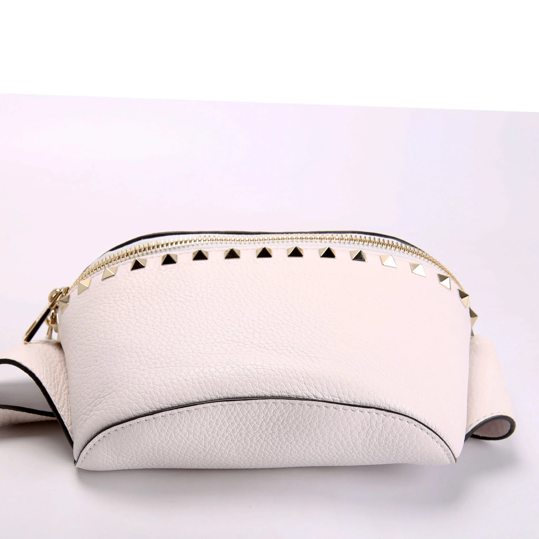 Rockstud Belt Bag White - Image 4