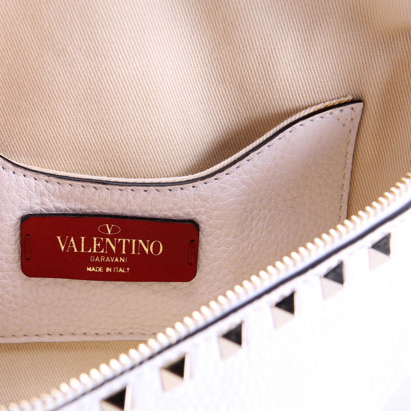 Rockstud Belt Bag White - Image 8