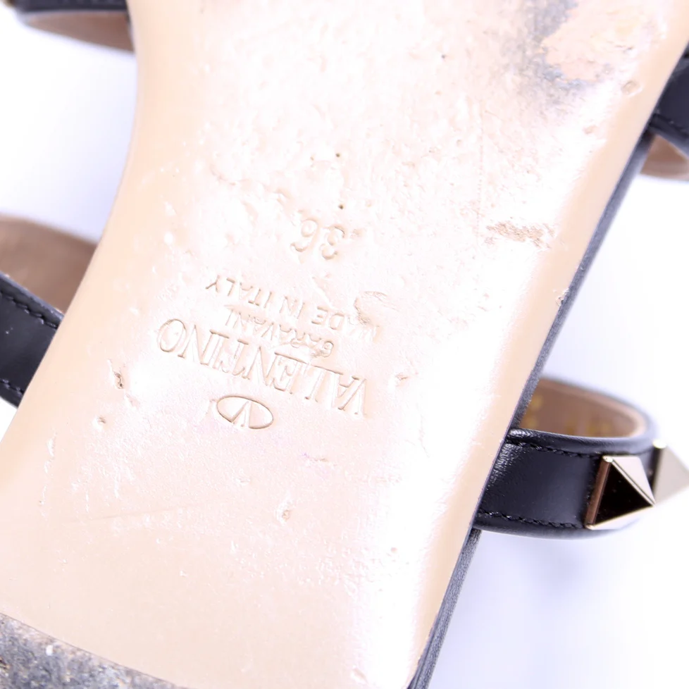 Rockstud Caged Sandal Flats Size 36.5 - Image 8