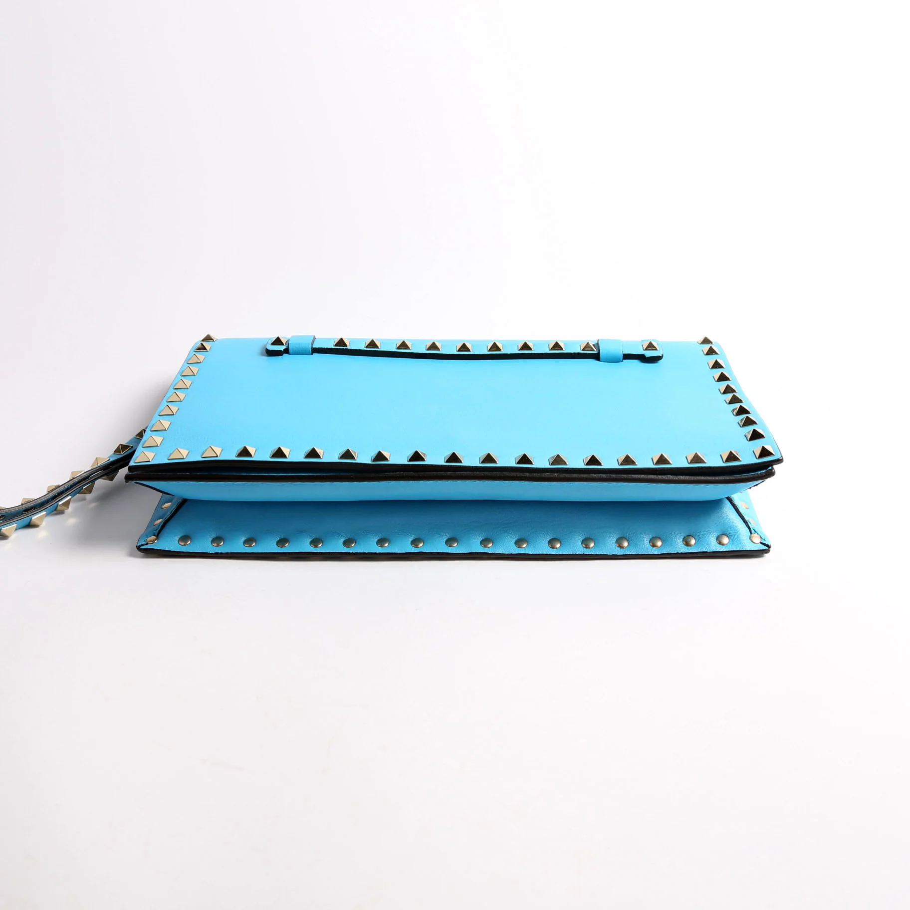 Rockstud Clutch Blue - Image 3