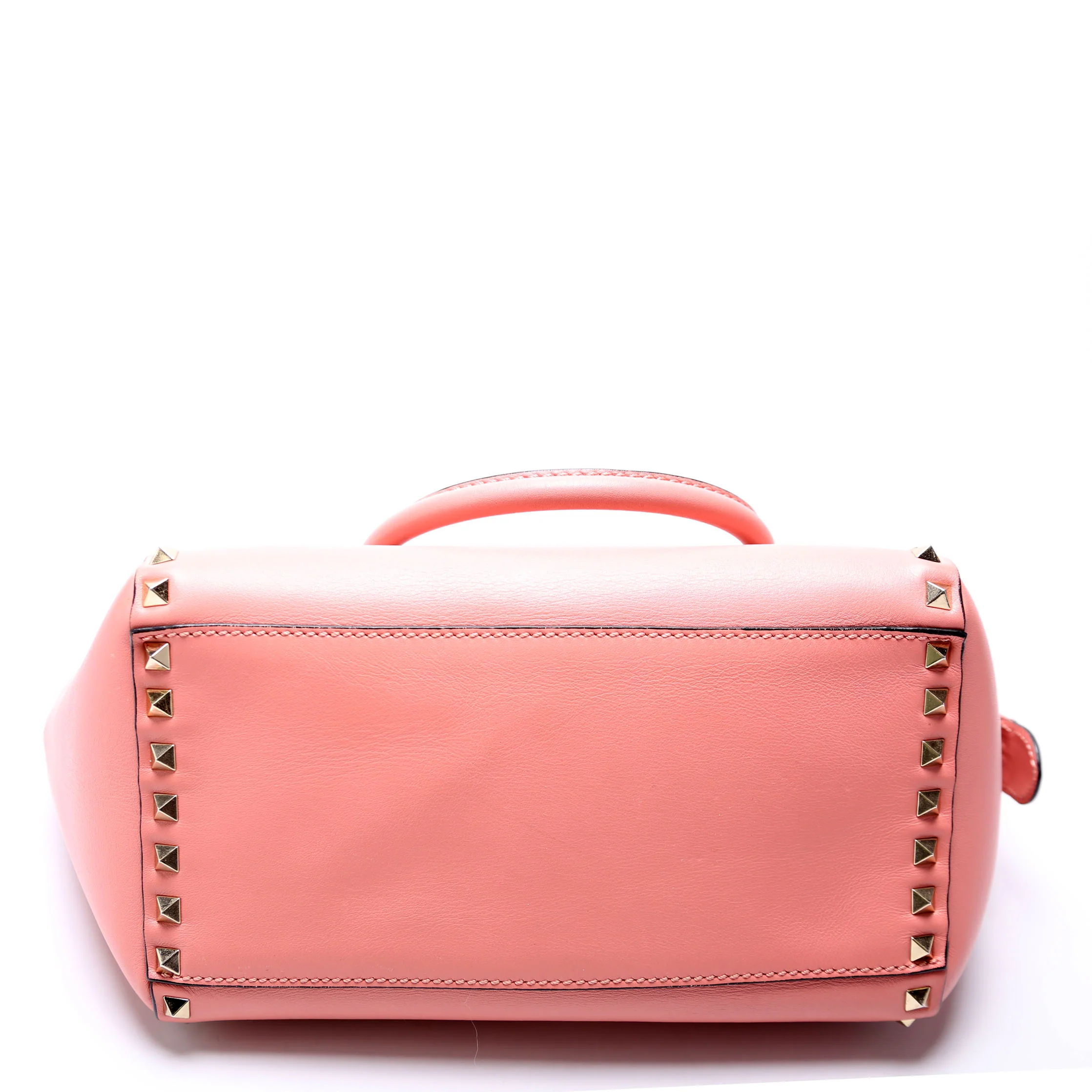Rockstud Double Handle Tote Small Pink - Image 4