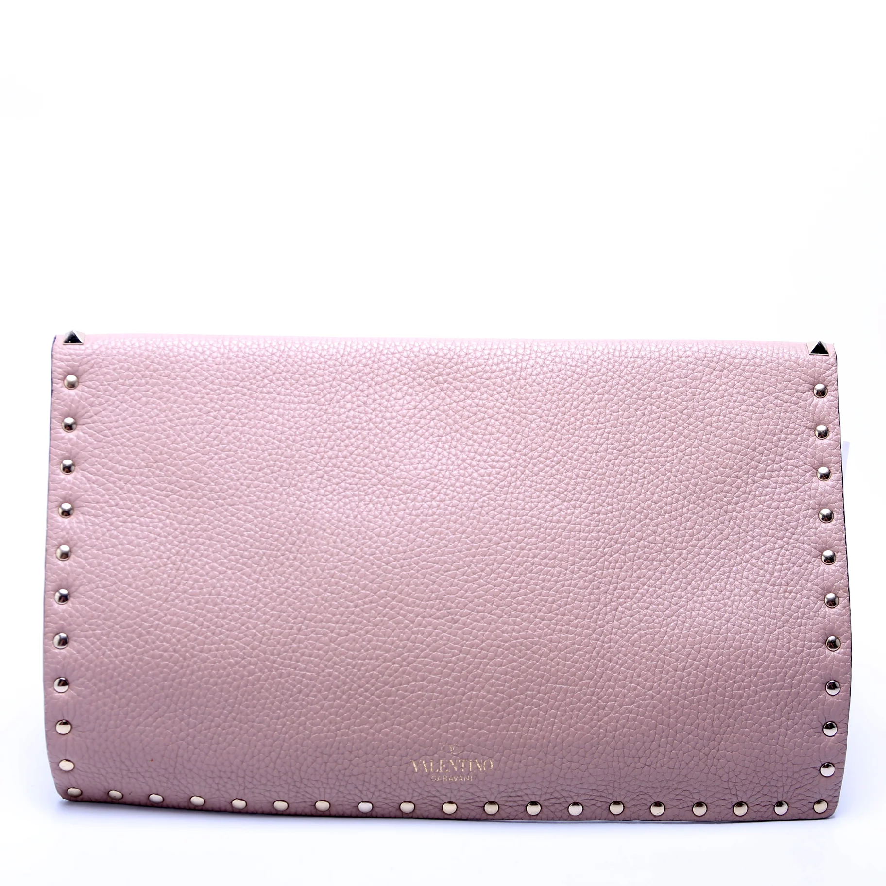 Rockstud Envelope Clutch Taupe - Image 3