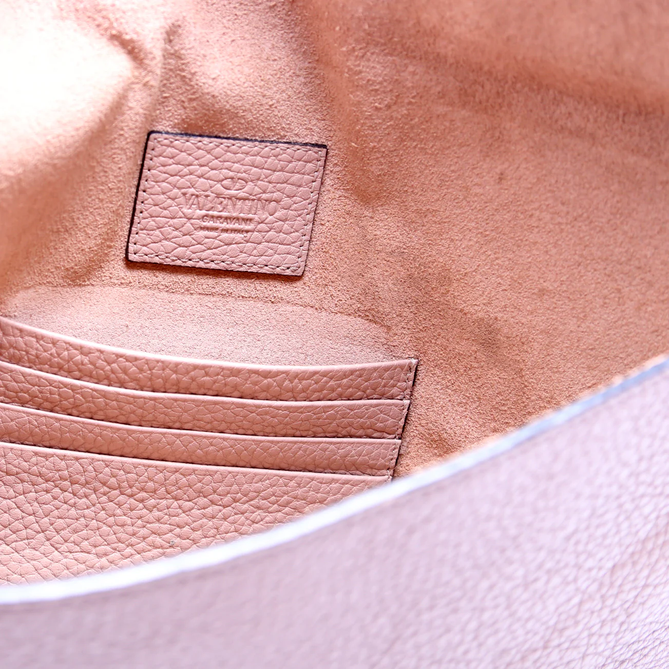Rockstud Envelope Clutch Taupe - Image 8