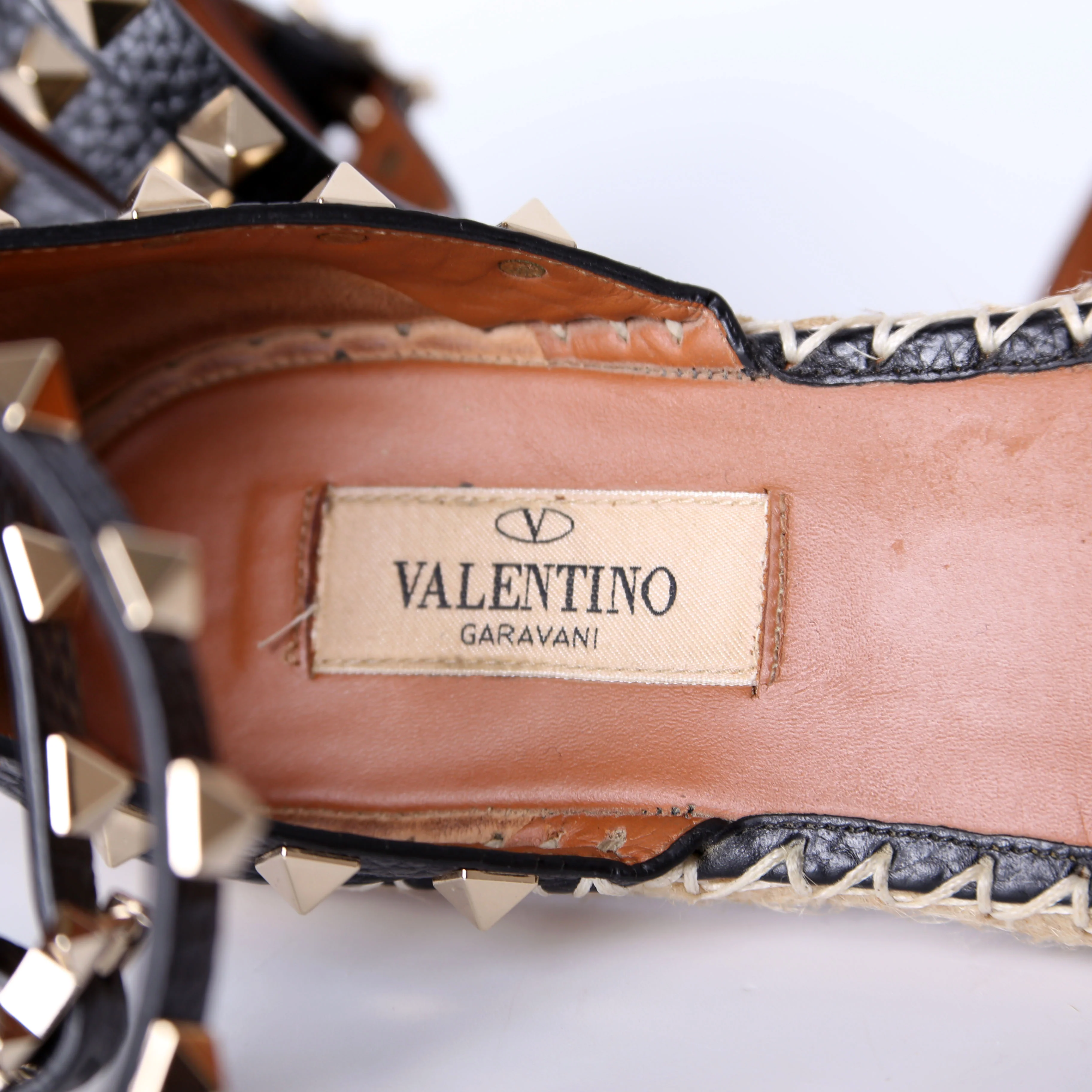 Rockstud Espadrille Flat Size 36 - Image 6