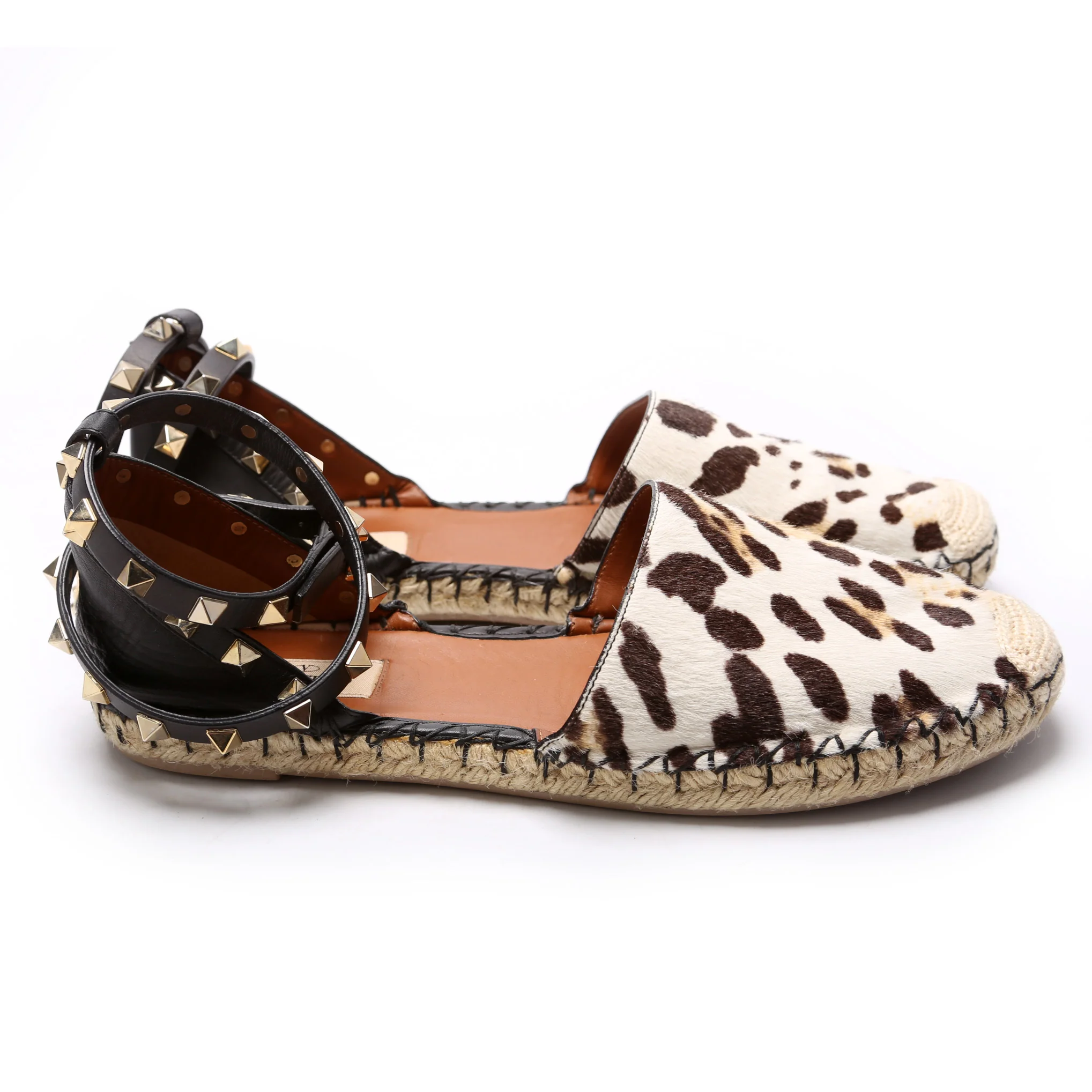 Rockstud Espadrille Flats Size 39 - Image 3