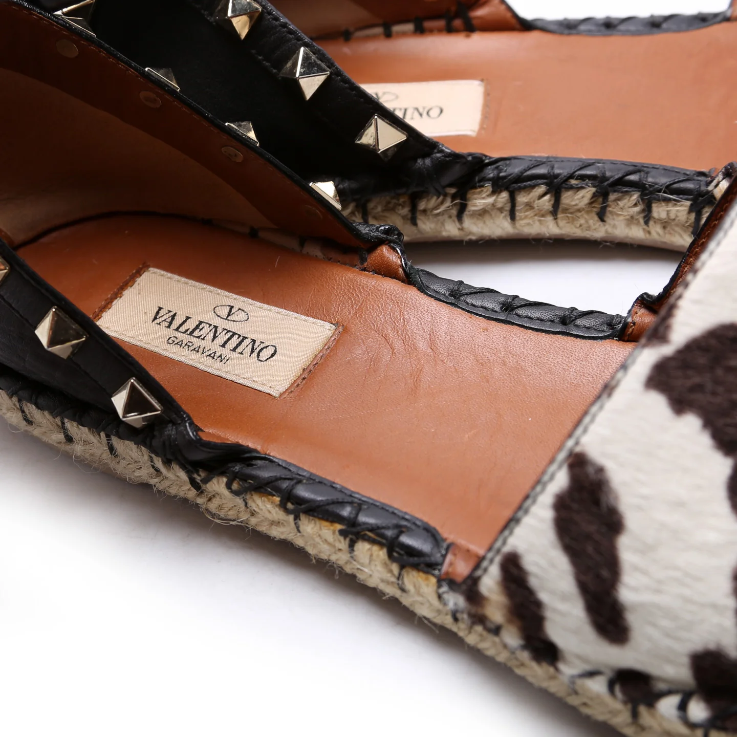 Rockstud Espadrille Flats Size 39 - Image 5