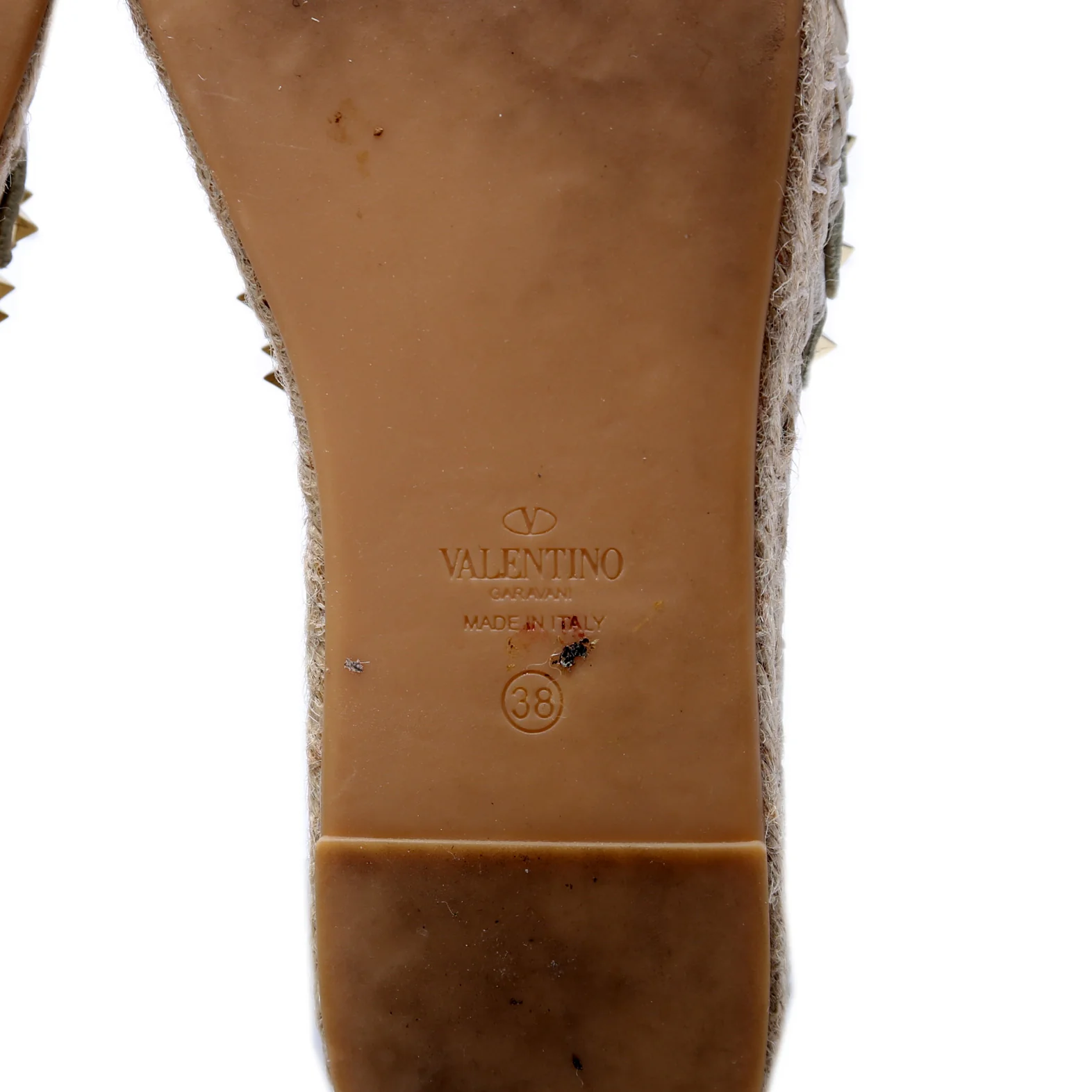Rockstud Espadrille Flats Size 38 - Image 7