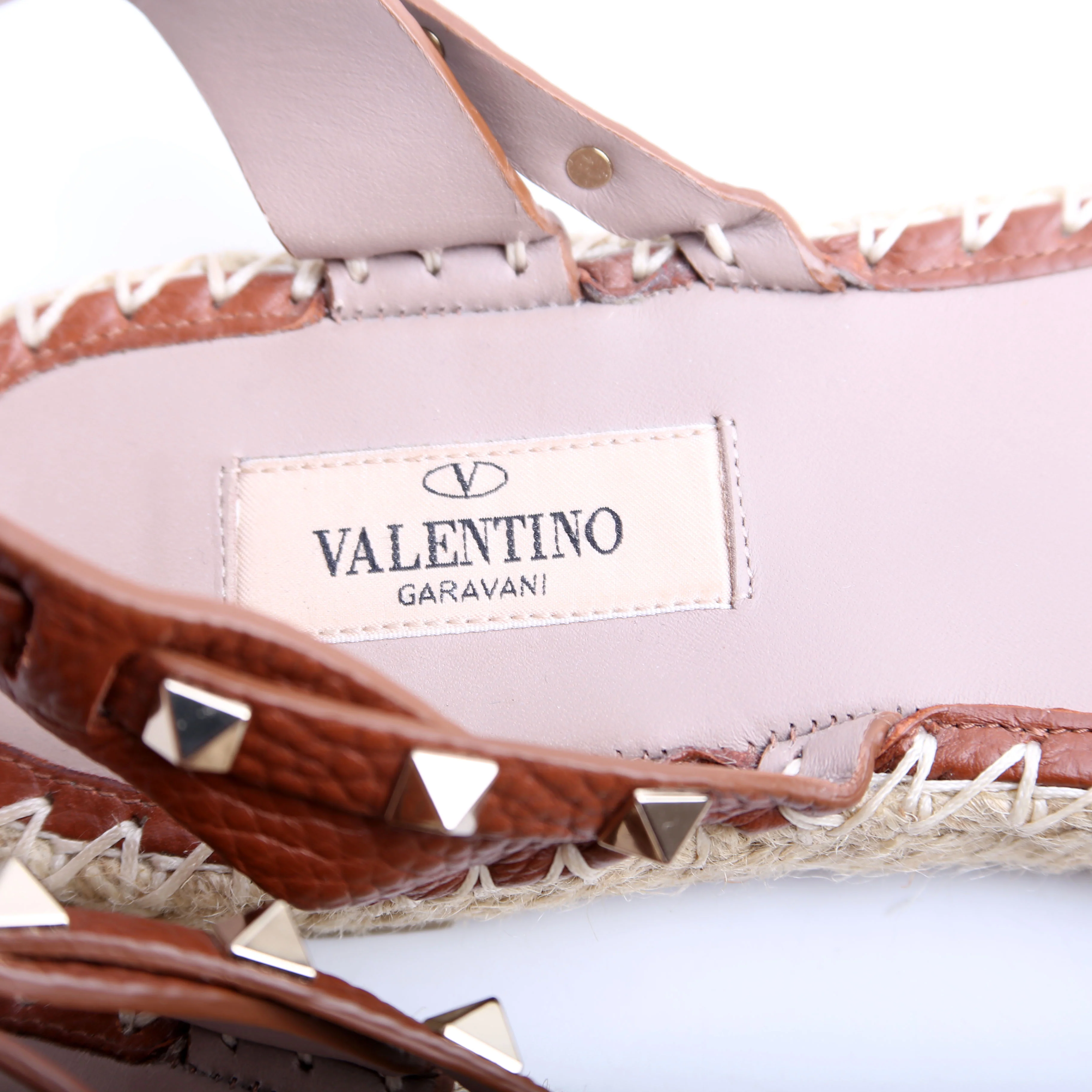 Rockstud Espadrille Flats Size 41 - Image 7