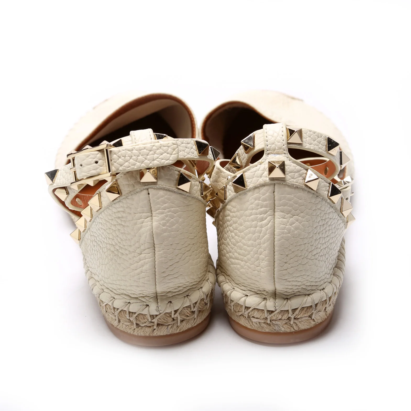Rockstud Espadrille Flats Size 40 - Image 4