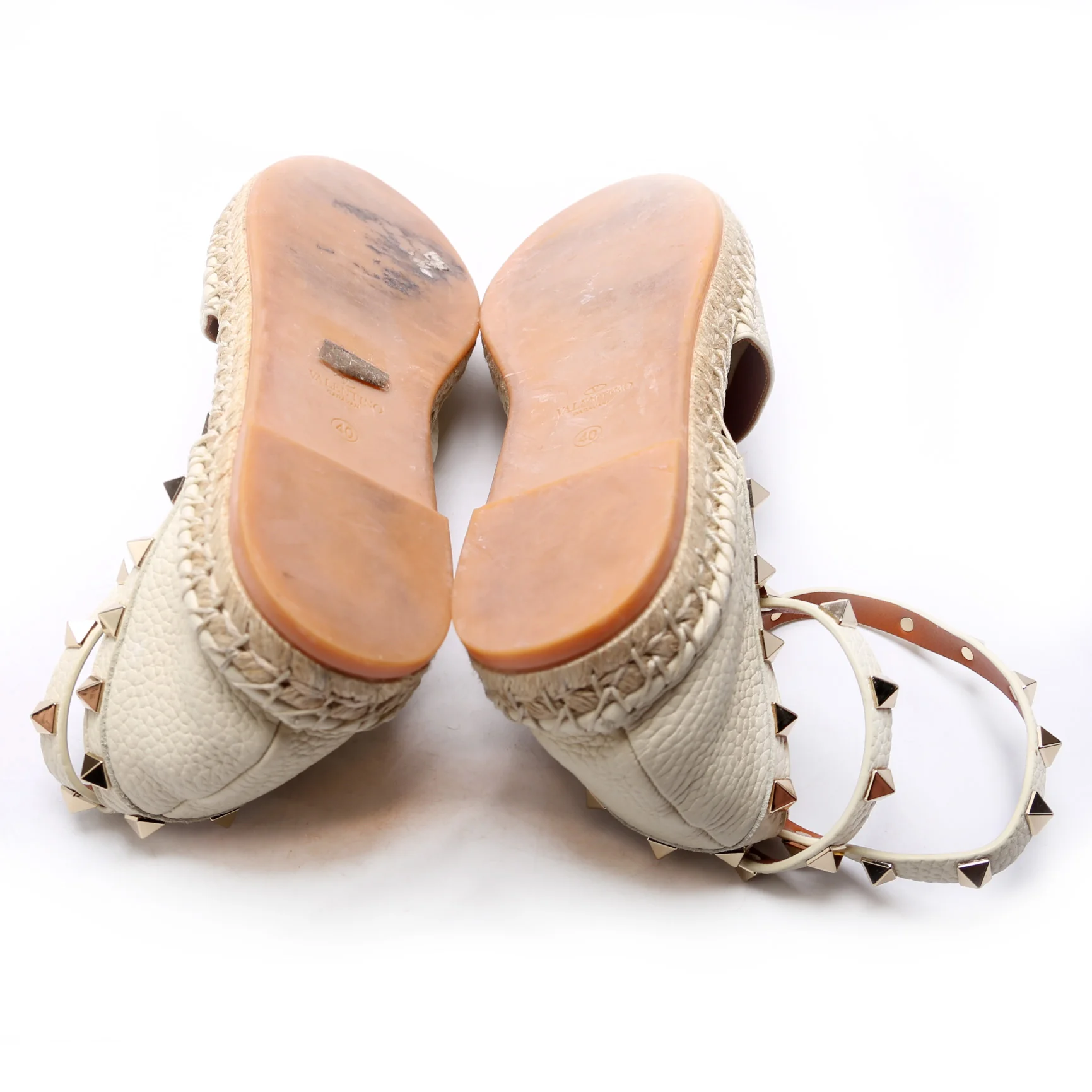 Rockstud Espadrille Flats Size 40 - Image 6