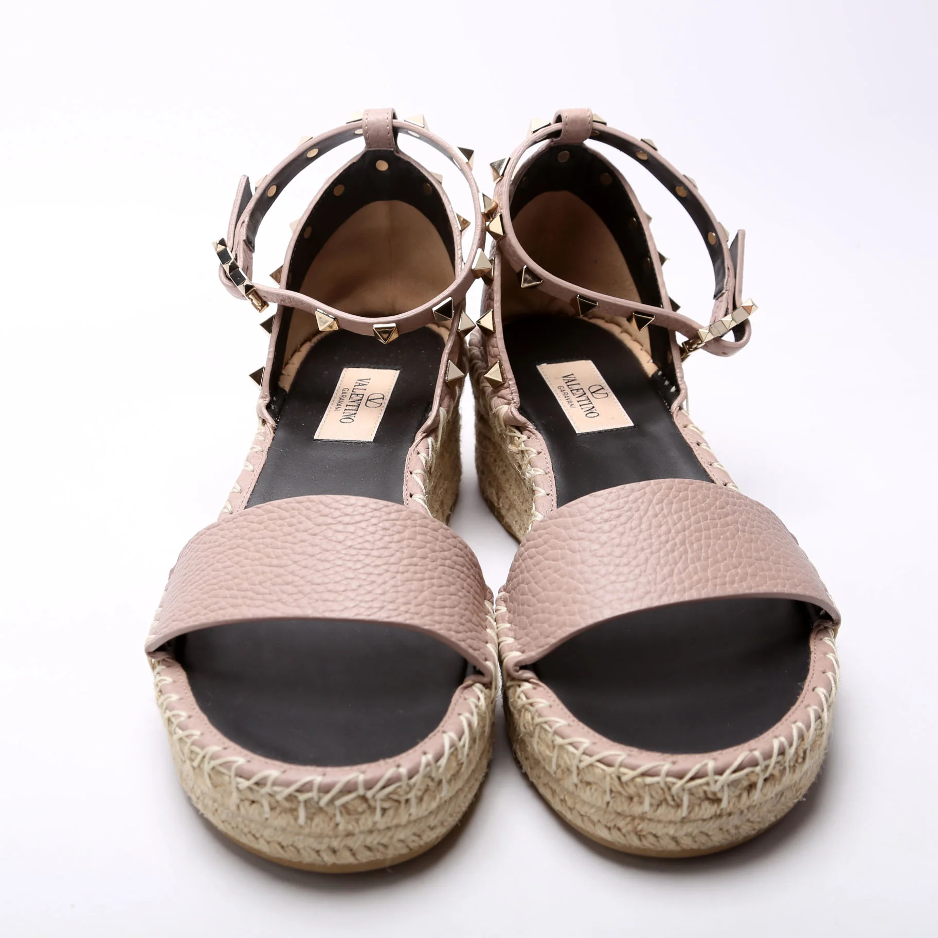Rockstud Espadrille Wedges Size 38 - Image 2