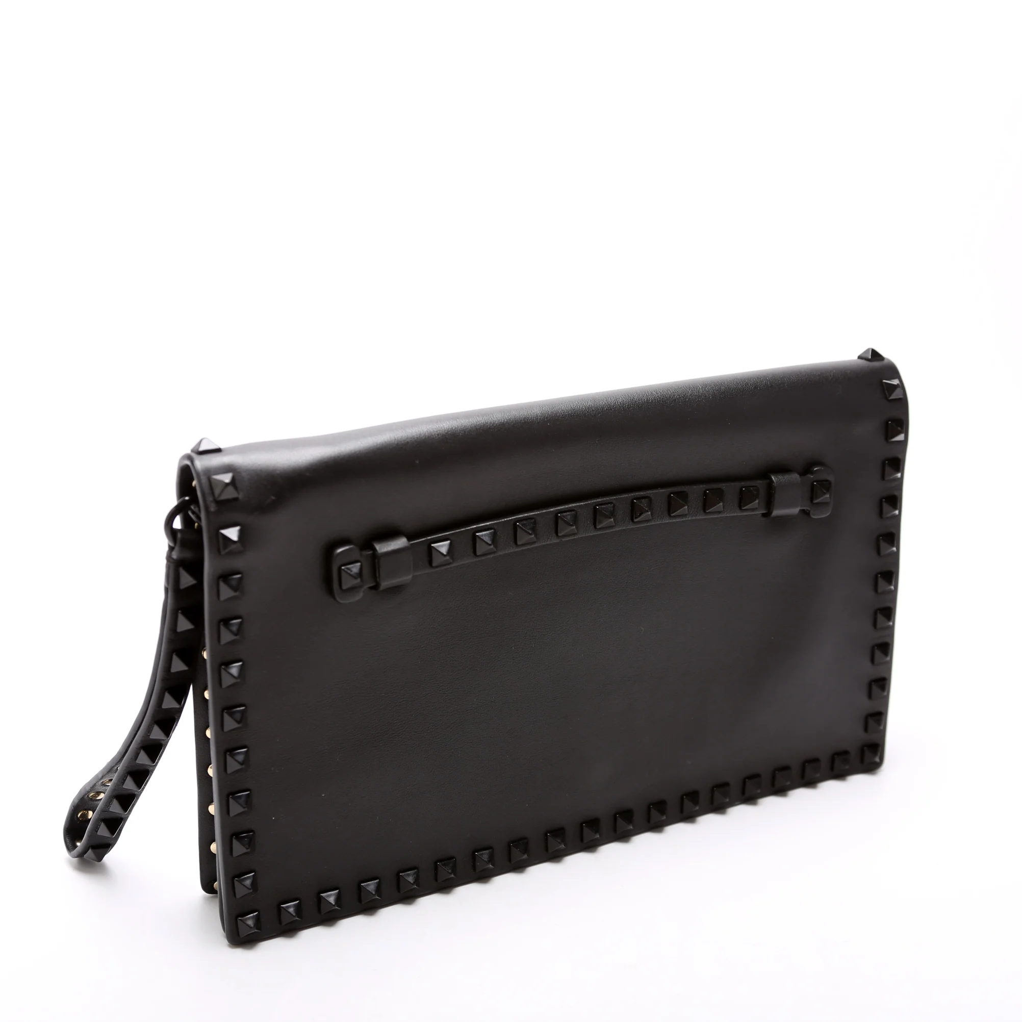 Rockstud Flap Wristlet Black - Image 2