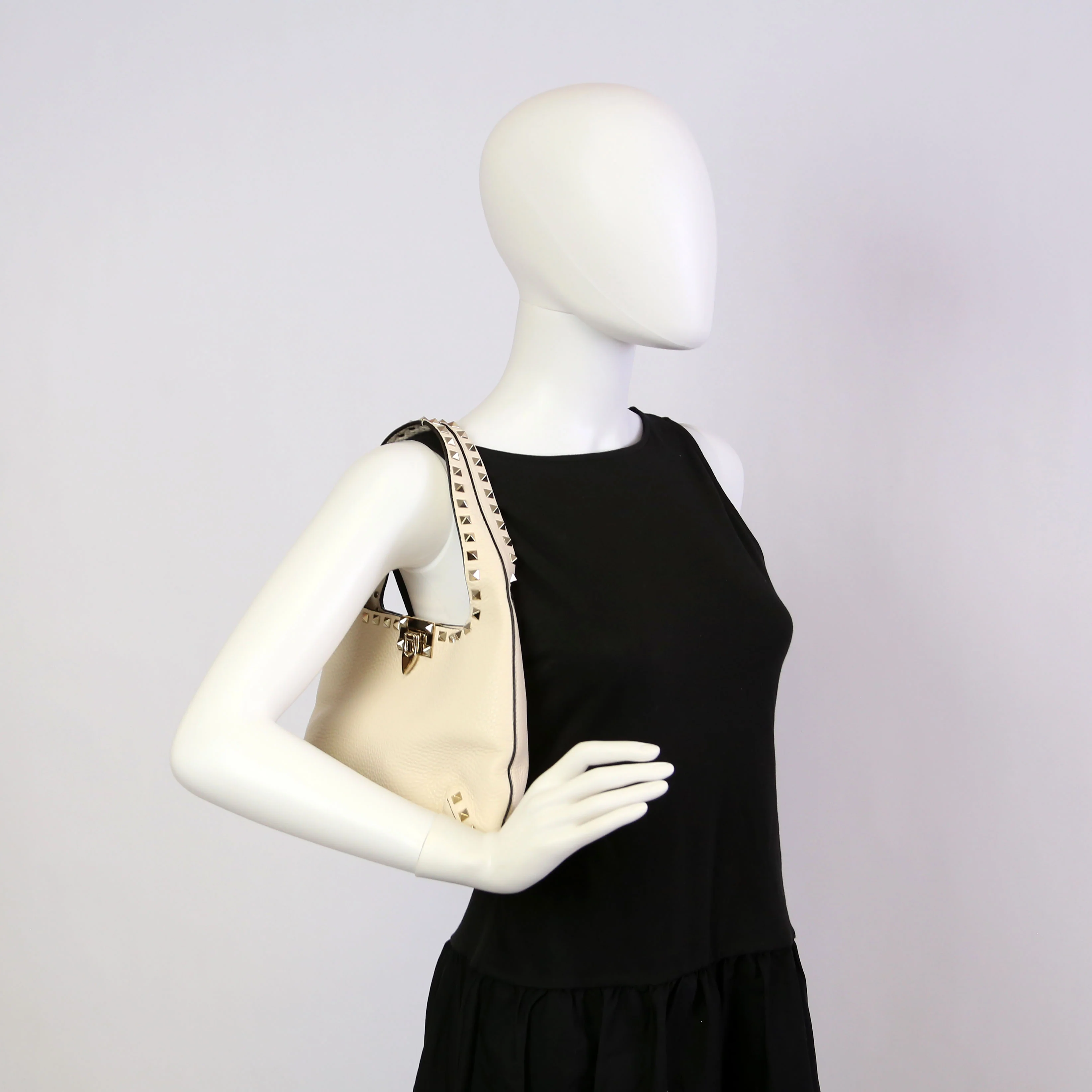 Rockstud Flip Lock Hobo - Image 10