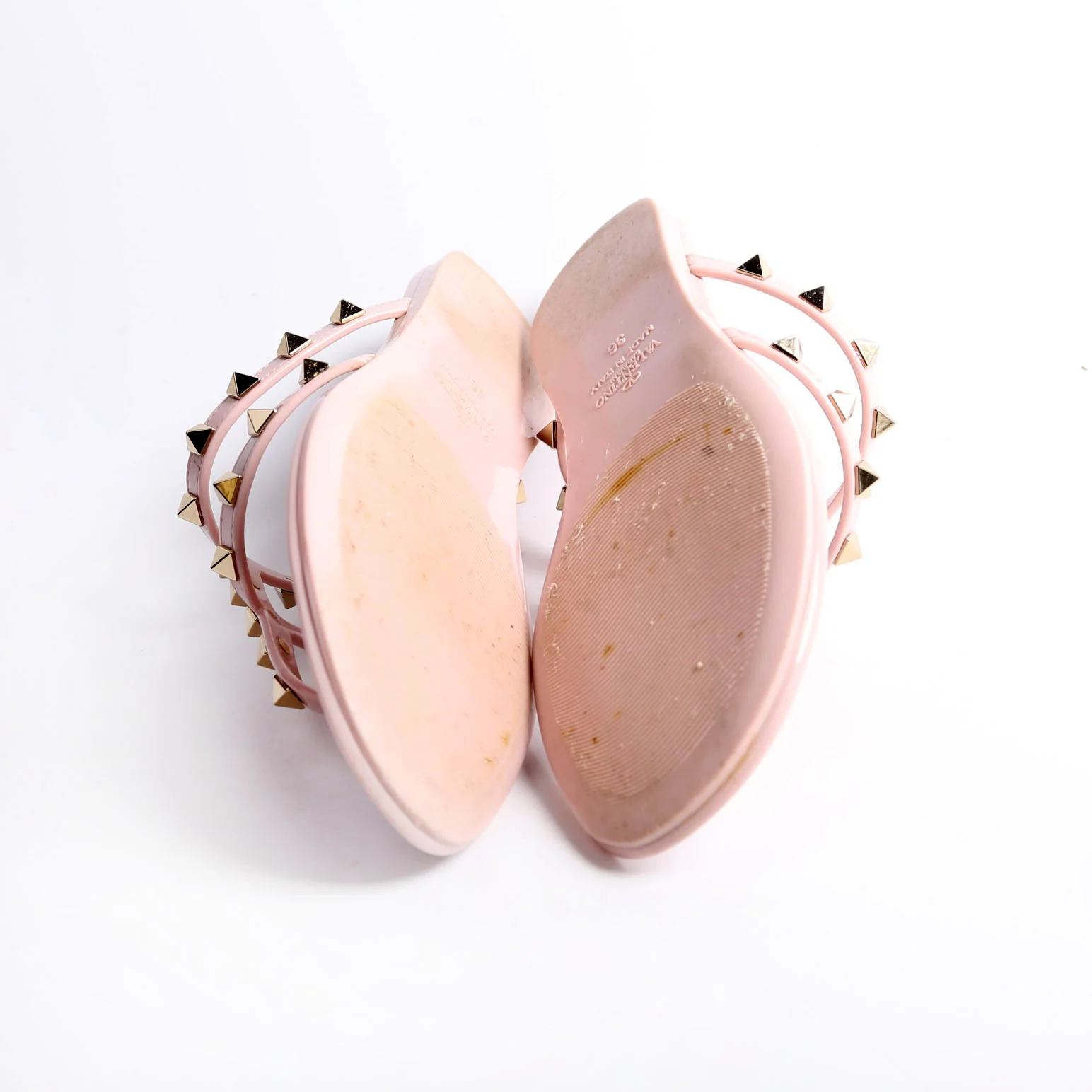 Rockstud Jelly Caged Sandals Size 36 Pink - Image 10