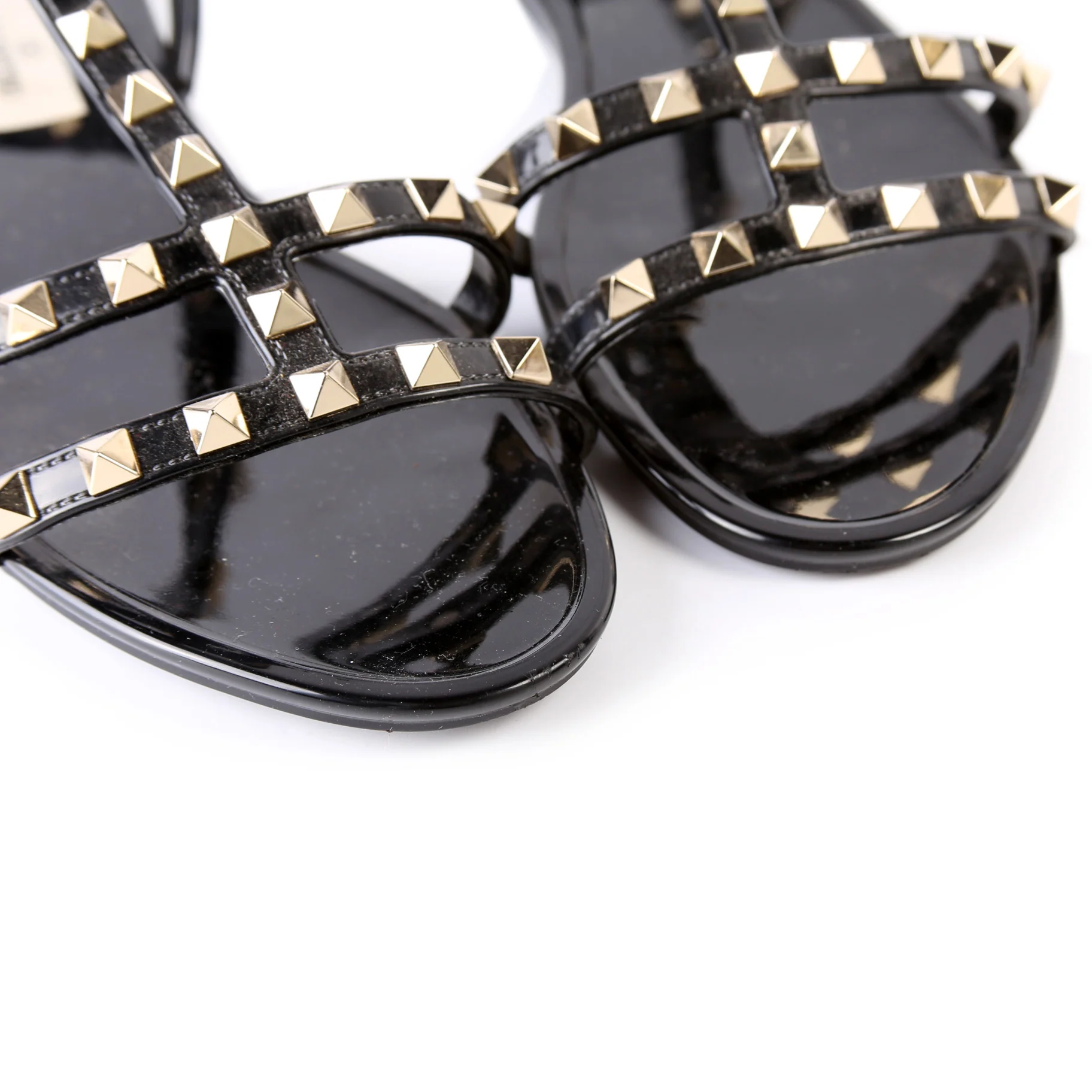 Rockstud Jelly Caged Sandals Size 39 - Image 9