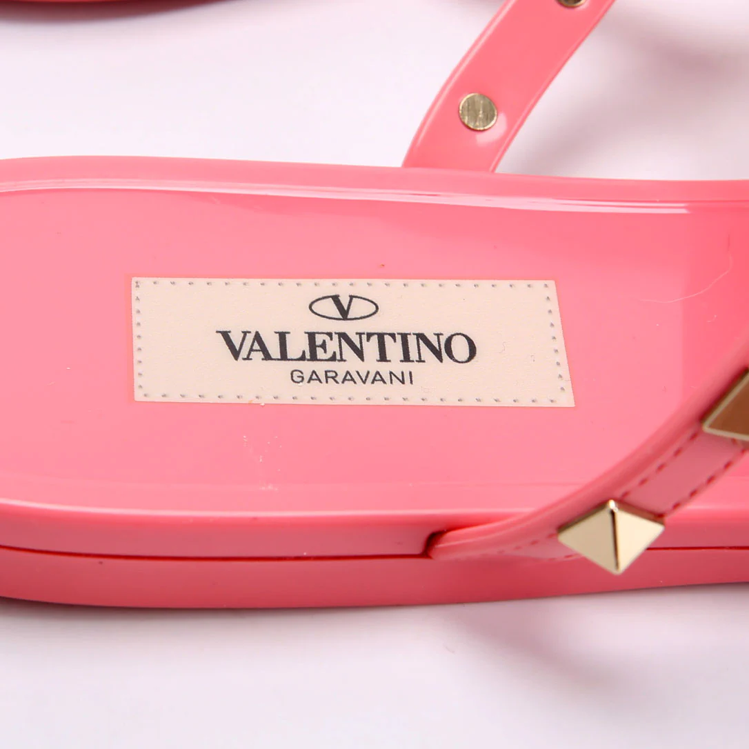 Rockstud Jelly Flip Flops Size 41 Pink - Image 5