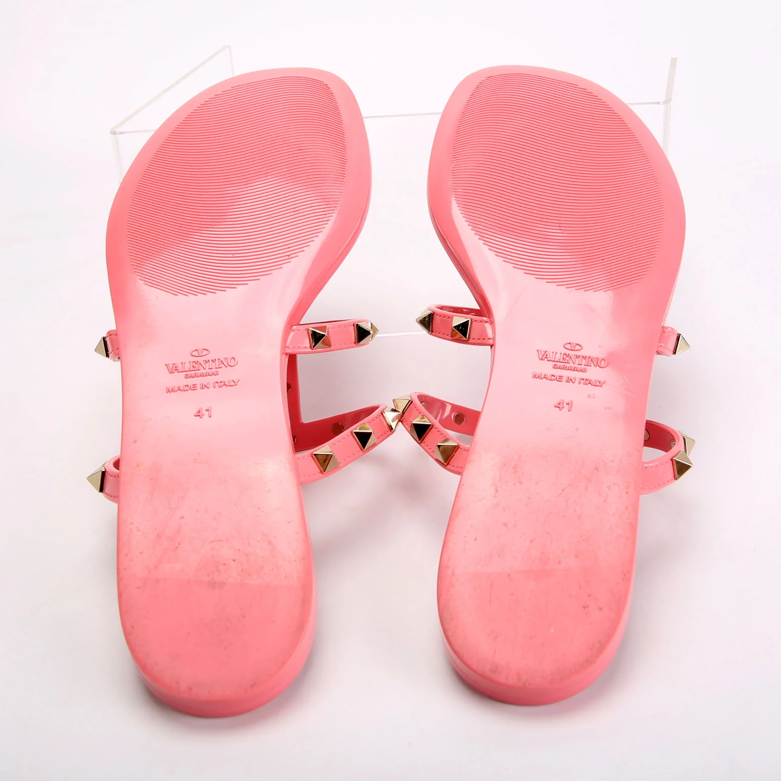 Rockstud Jelly Flip Flops Size 41 Pink - Image 7