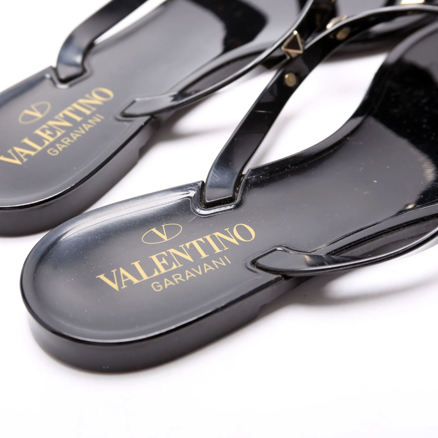 Rockstud Jelly Flip Flops Size 39 - Image 5