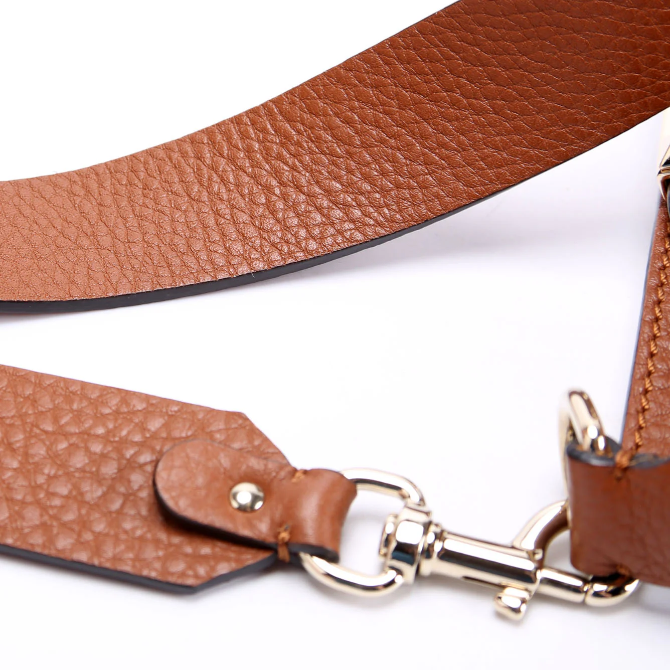 Rockstud Mini Hobo Messenge Brown/Gold - Image 7