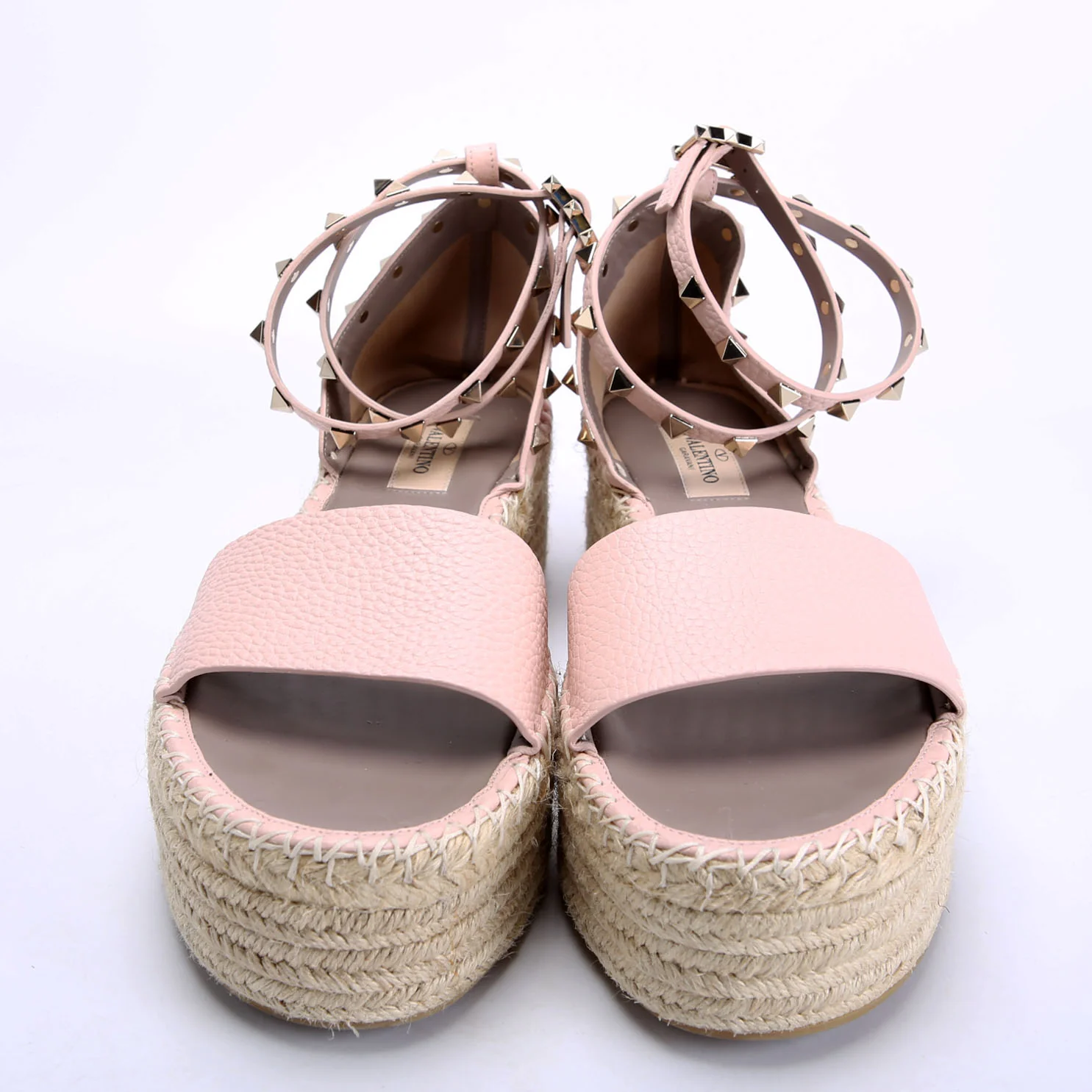 Rockstud Platform Espadrille Sandals Size 40 - Image 2
