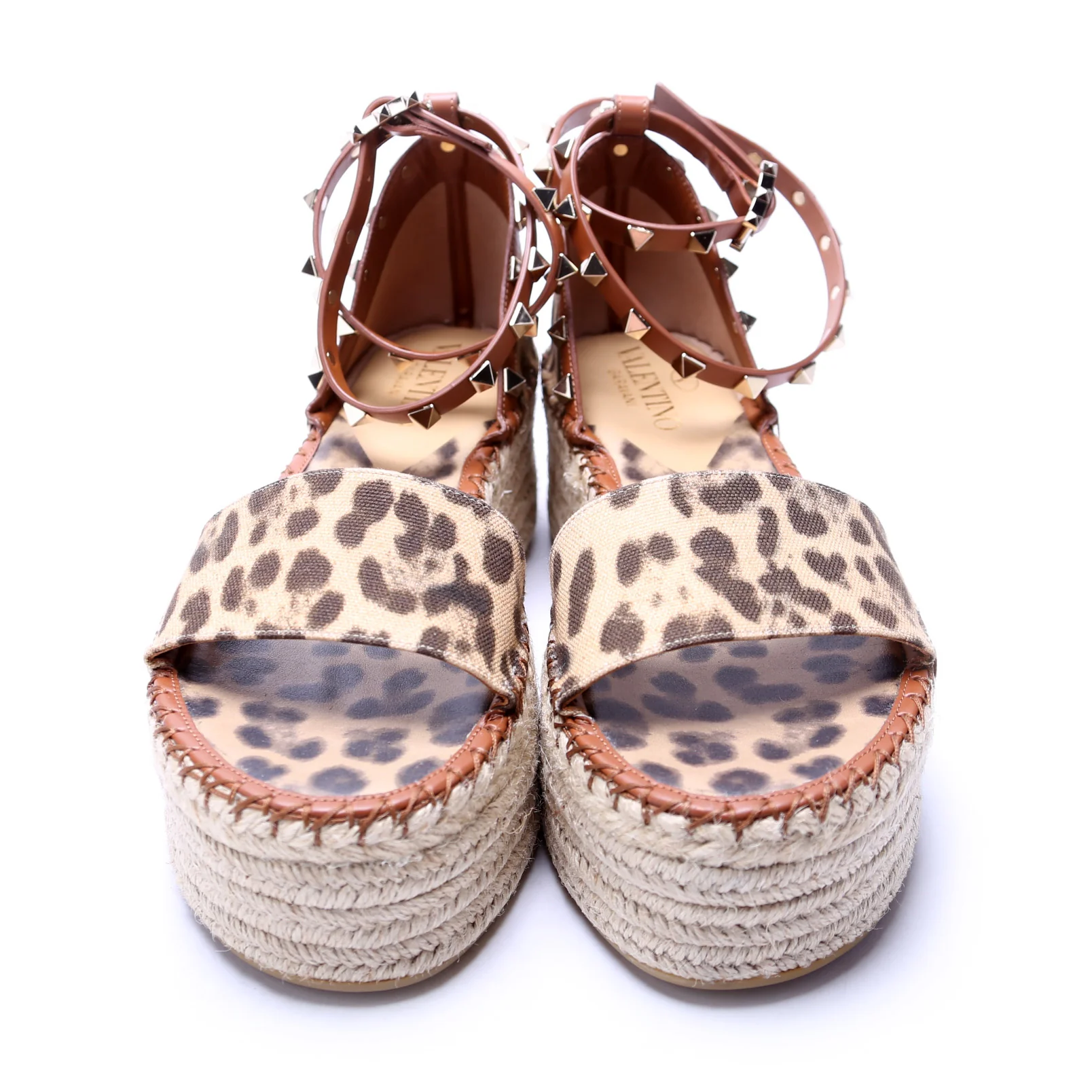 Rockstud Platform Espadrilles Size 38 - Image 2