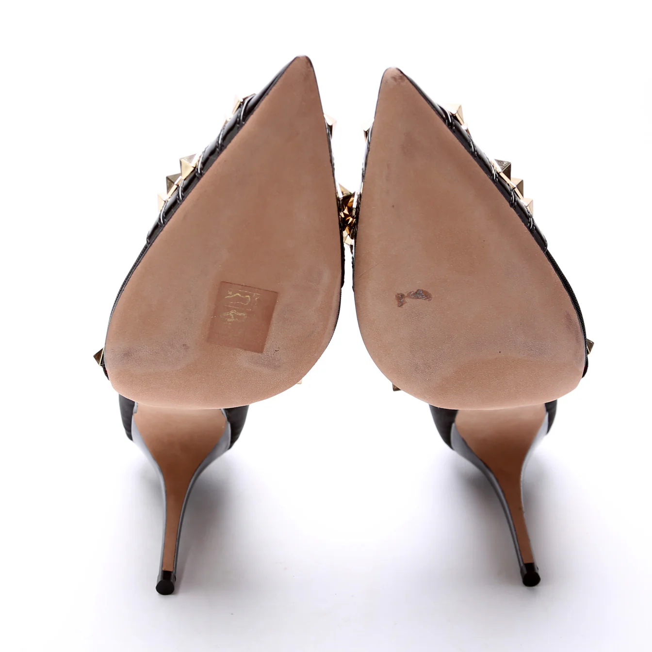 Rockstud Pointed Toe Pumps Size 38.5 - Image 7